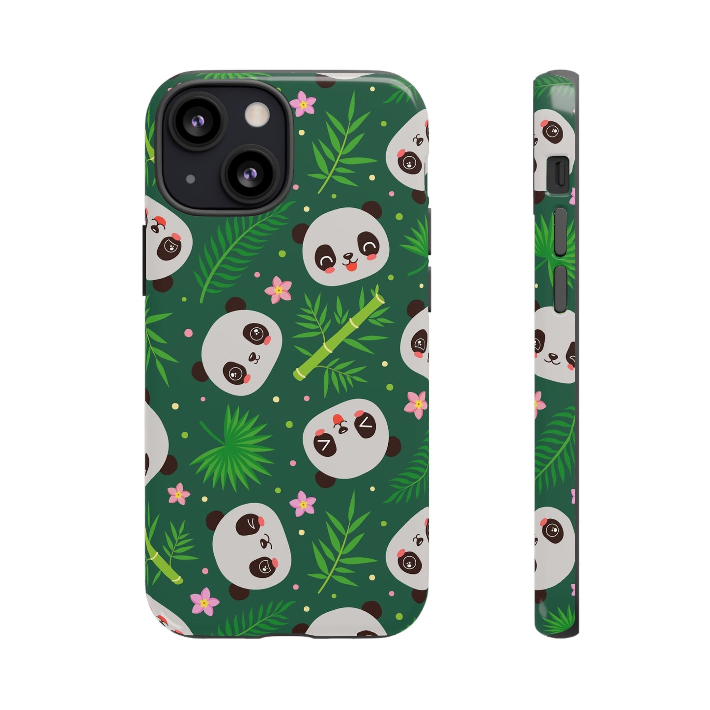 Cute Panda: Tough Case for iPhone, Samsung Galaxy and Google Pixel devices