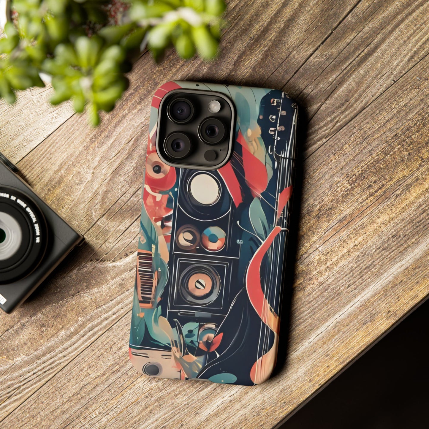Rhythm & Hue: Music-inspired phone case for iPhone, Samsung Galaxy and Google Pixel devices