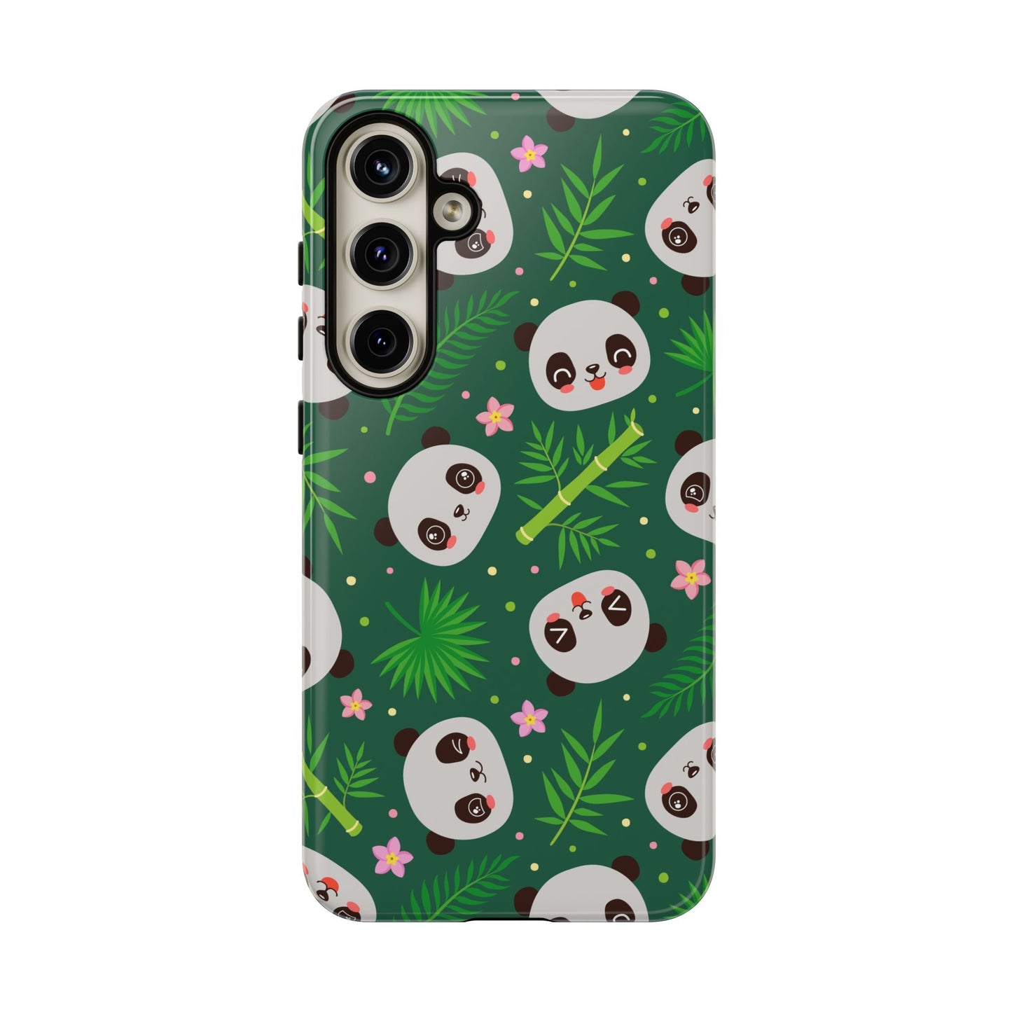 Cute Panda: Tough Case for iPhone, Samsung Galaxy and Google Pixel devices