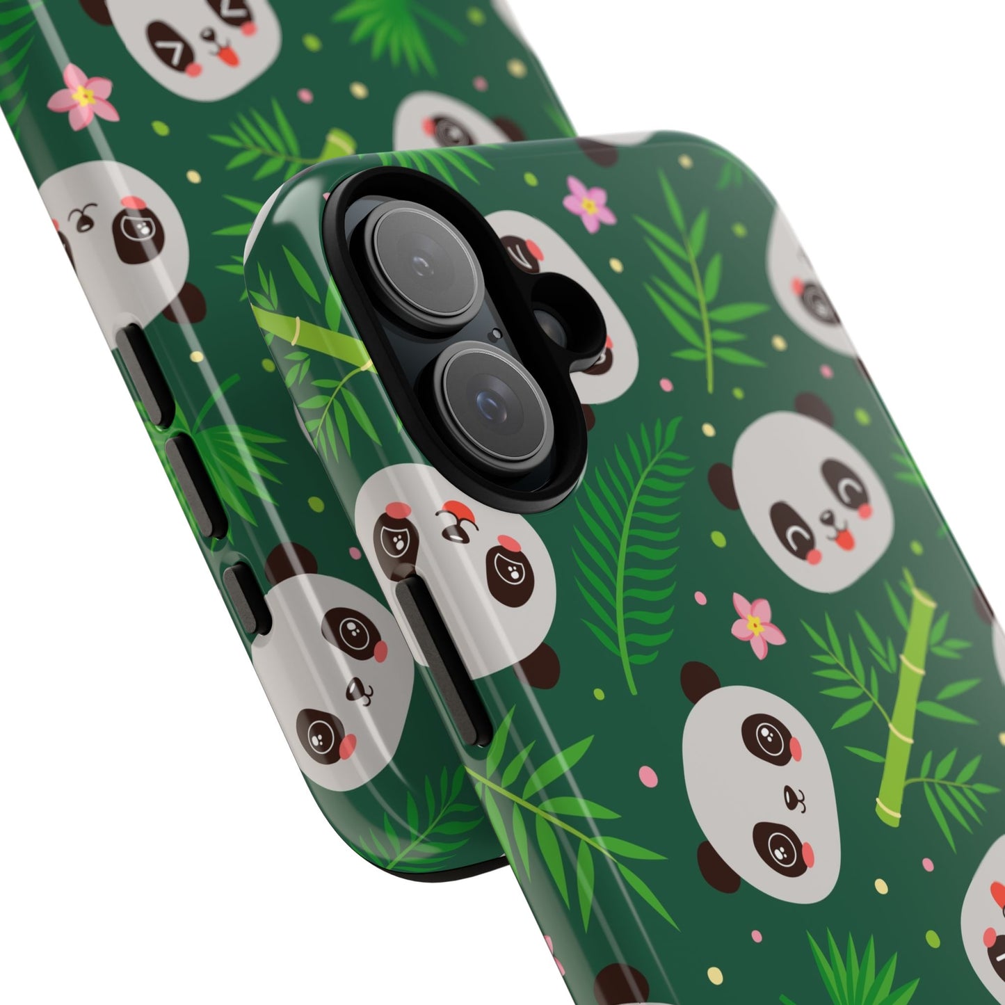 Cute Panda: Tough Case for iPhone, Samsung Galaxy and Google Pixel devices