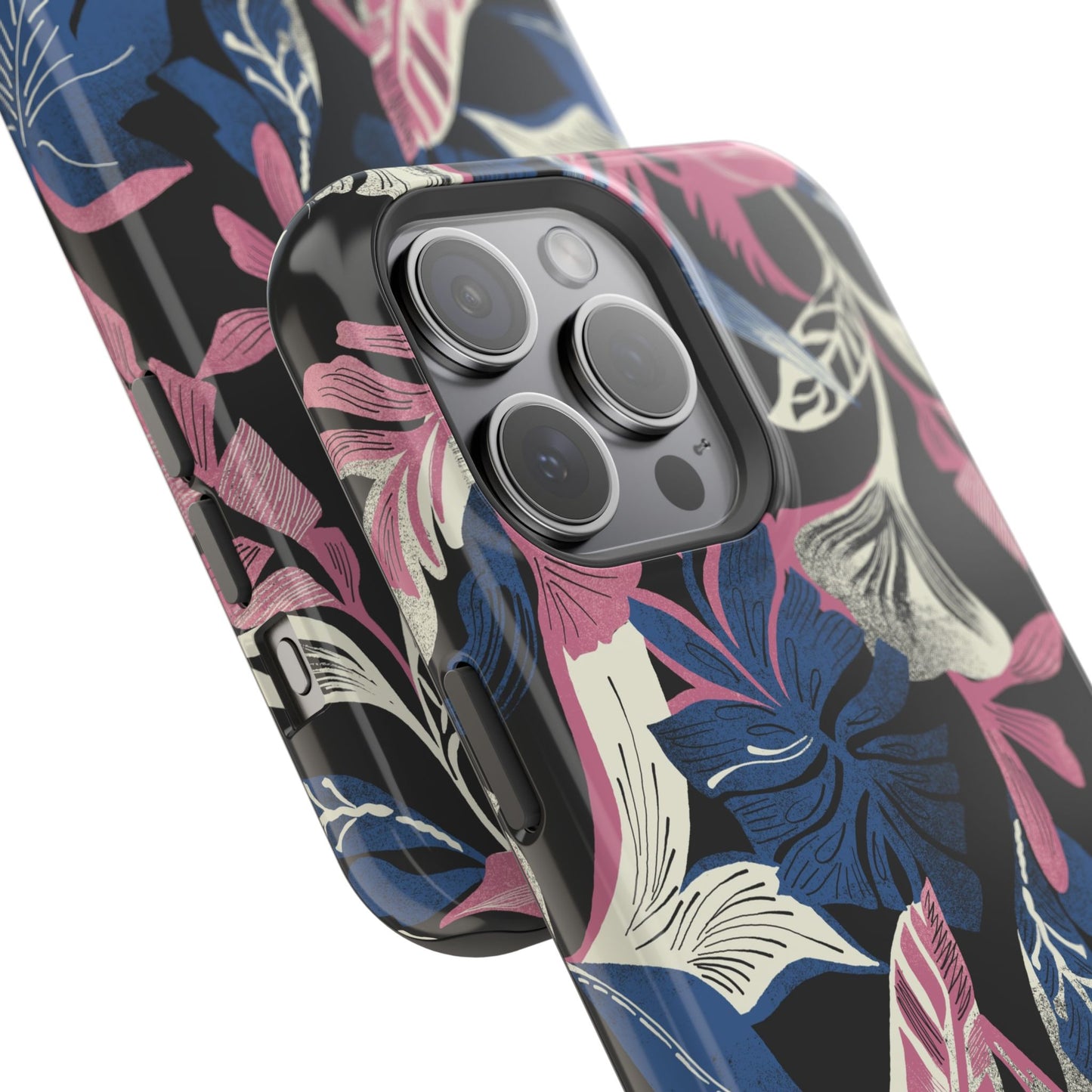 Tropique (MagSafe version): Palm & Fall Fusion Phone Case for iPhone