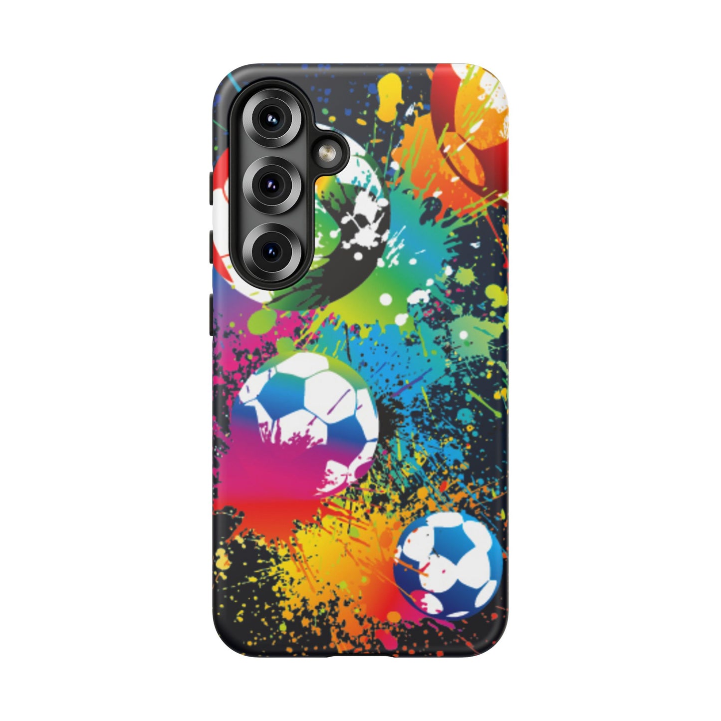 Footballer's Phone Case: Vibrant Case for iPhone, Samsung Galaxy and Google Pixel devices