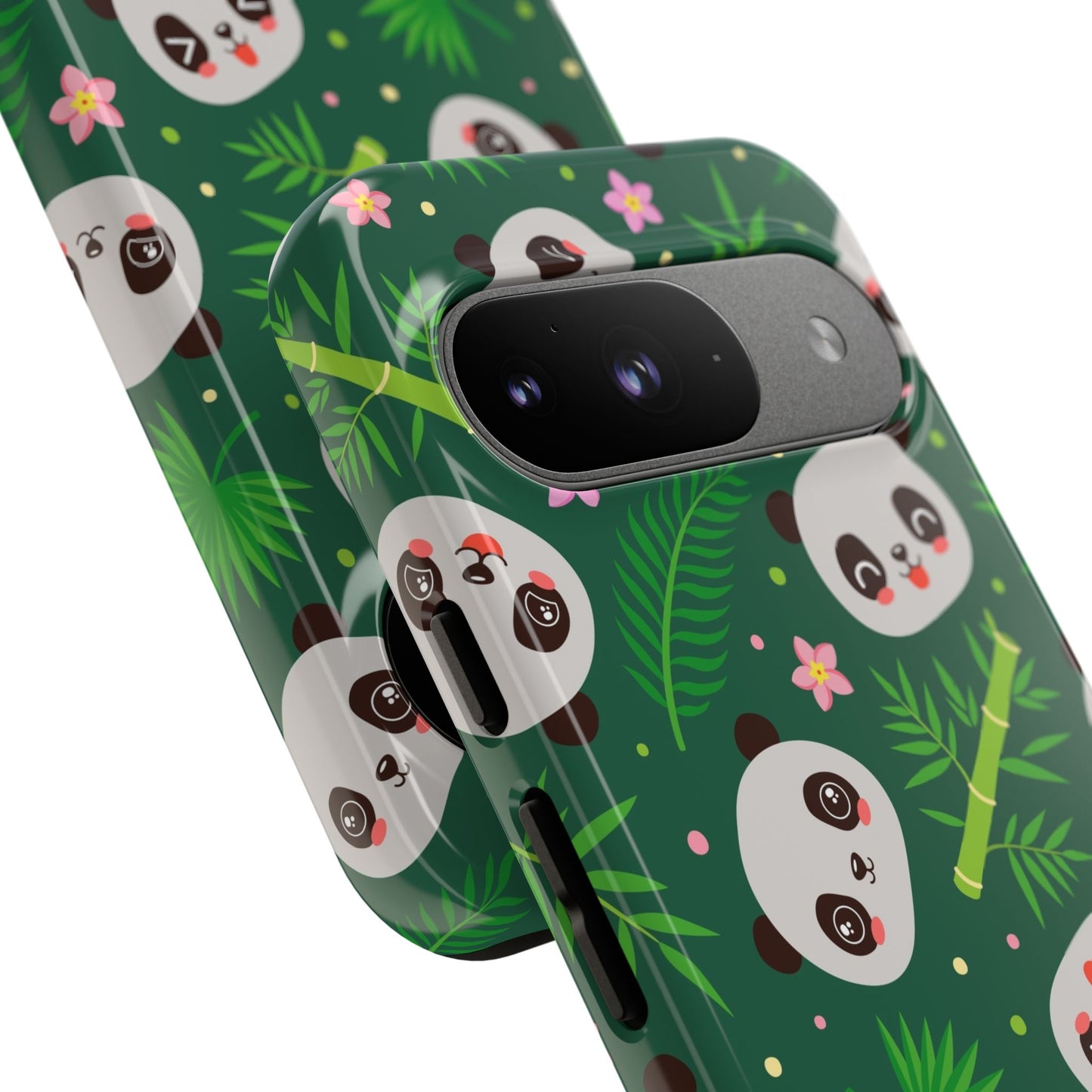 Cute Panda: Tough Case for iPhone, Samsung Galaxy and Google Pixel devices