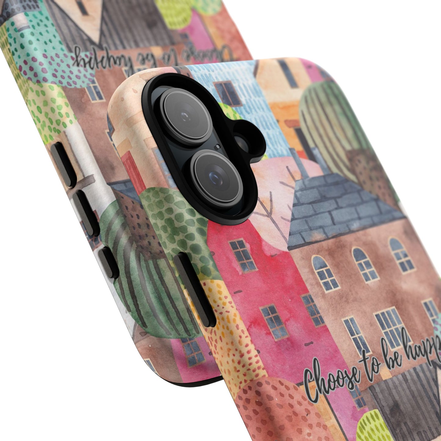 Choose to be Happy: Inspiring Case for iPhone, Samsung Galaxy and Google Pixel devices