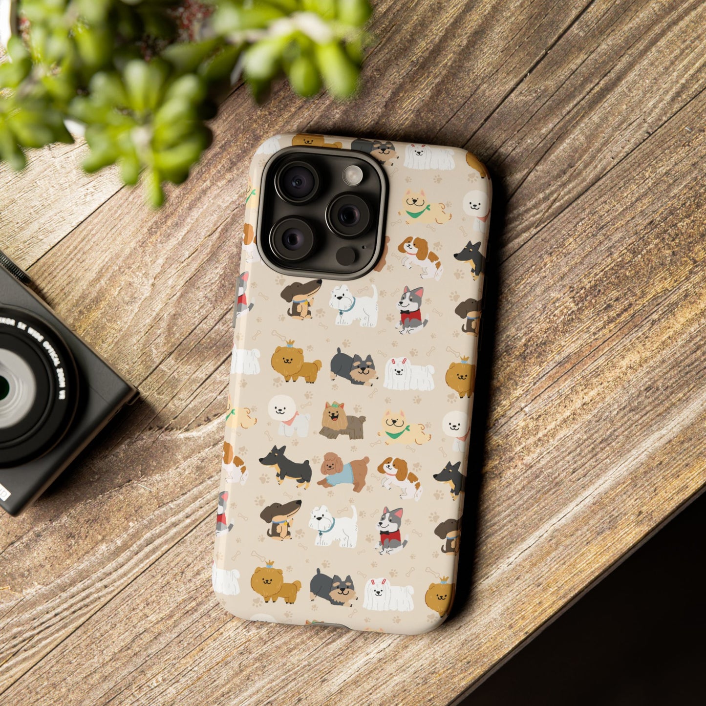 Cute Dogs: Tough Case for iPhone, Samsung Galaxy and Google Pixel devices