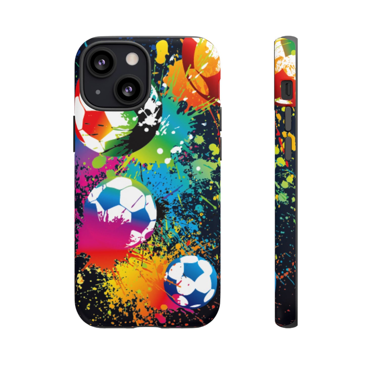 Footballer's Phone Case: Vibrant Case for iPhone, Samsung Galaxy and Google Pixel devices