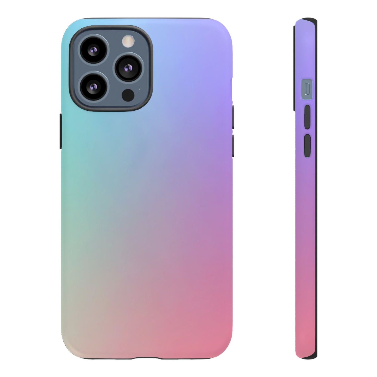 Cotton Candy: Quadcolor Pastel Gradient Tough Case for iPhone, Samsung Galaxy and Google Pixel devices