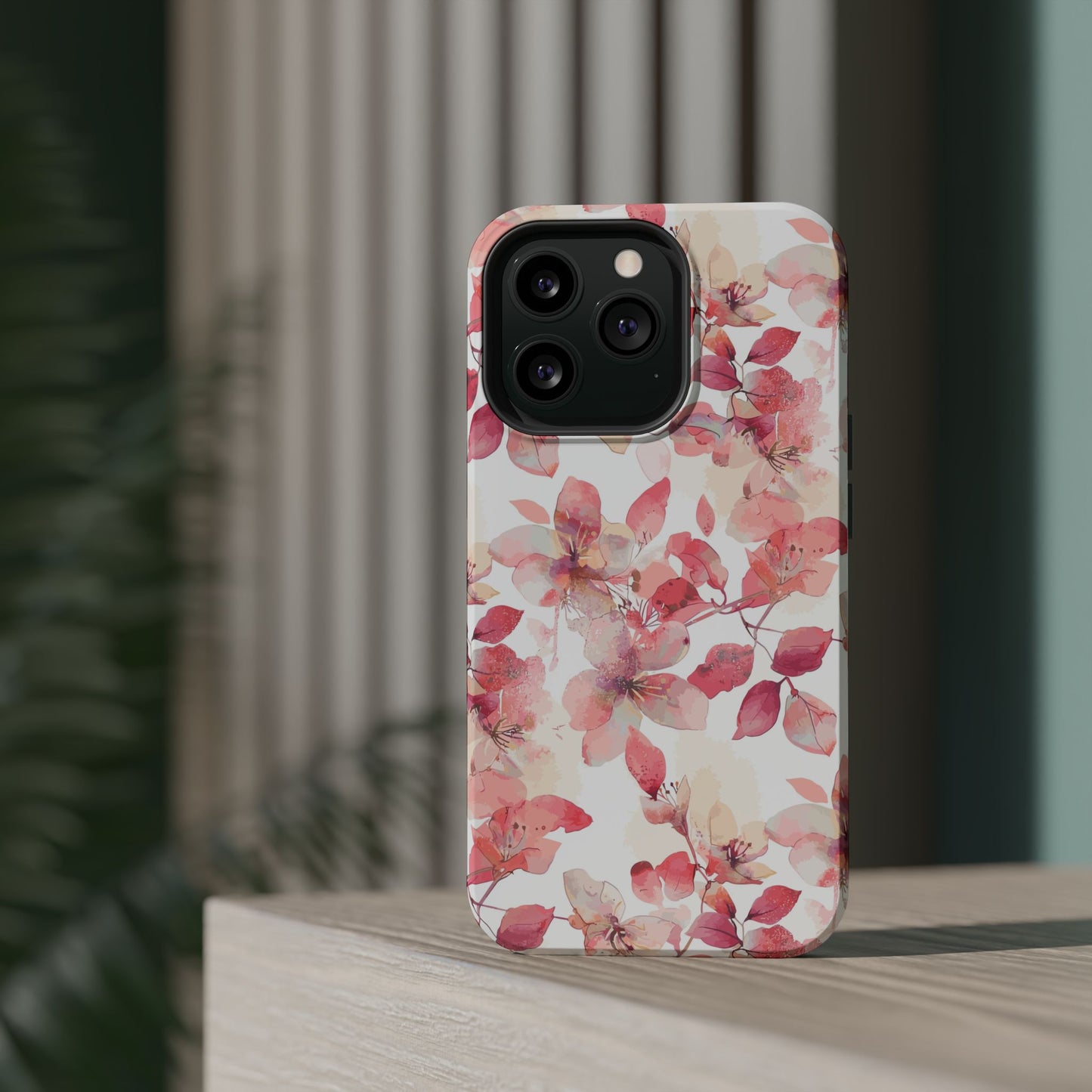 Watercolor Flowers: MagSafe case for iPhone