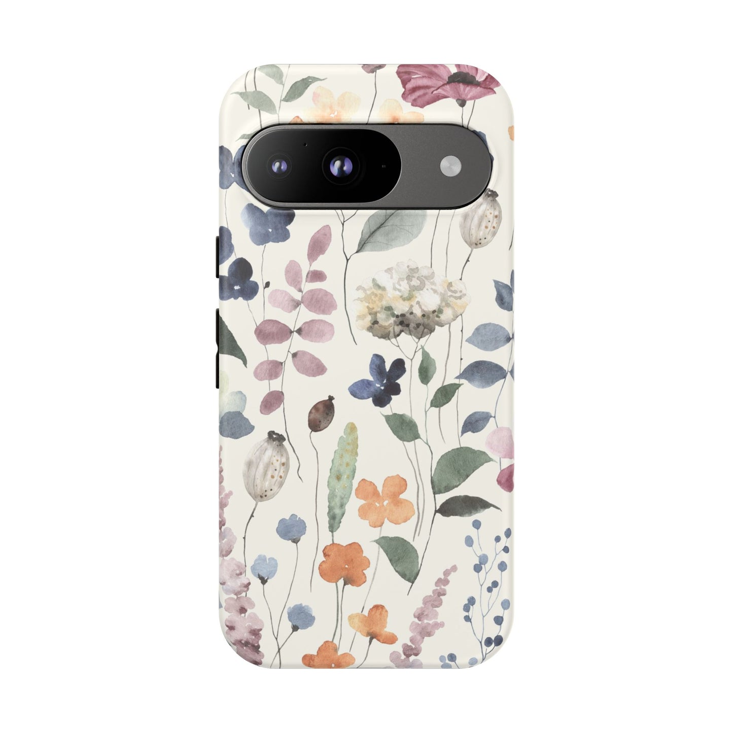 Floral prints phone case for iPhone, Samsung Galaxy and Pixel devices