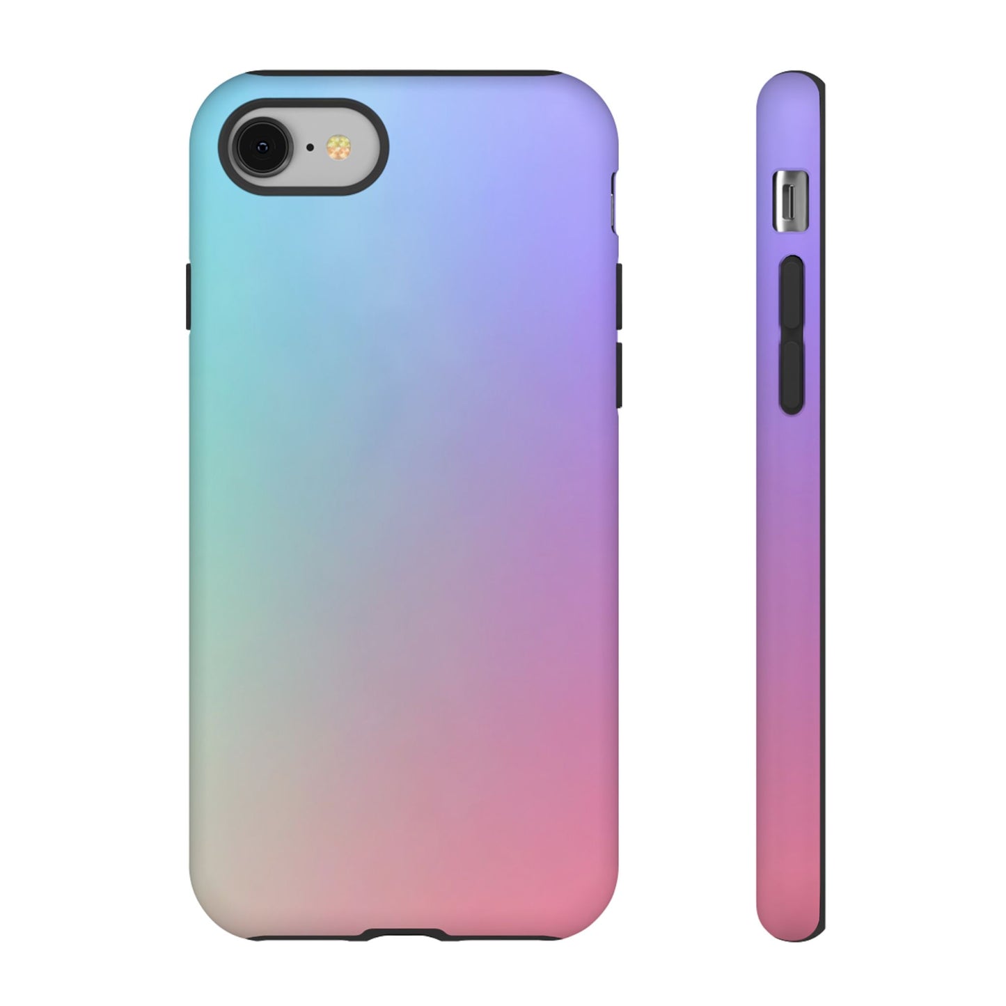 Cotton Candy: Quadcolor Pastel Gradient Tough Case for iPhone, Samsung Galaxy and Google Pixel devices