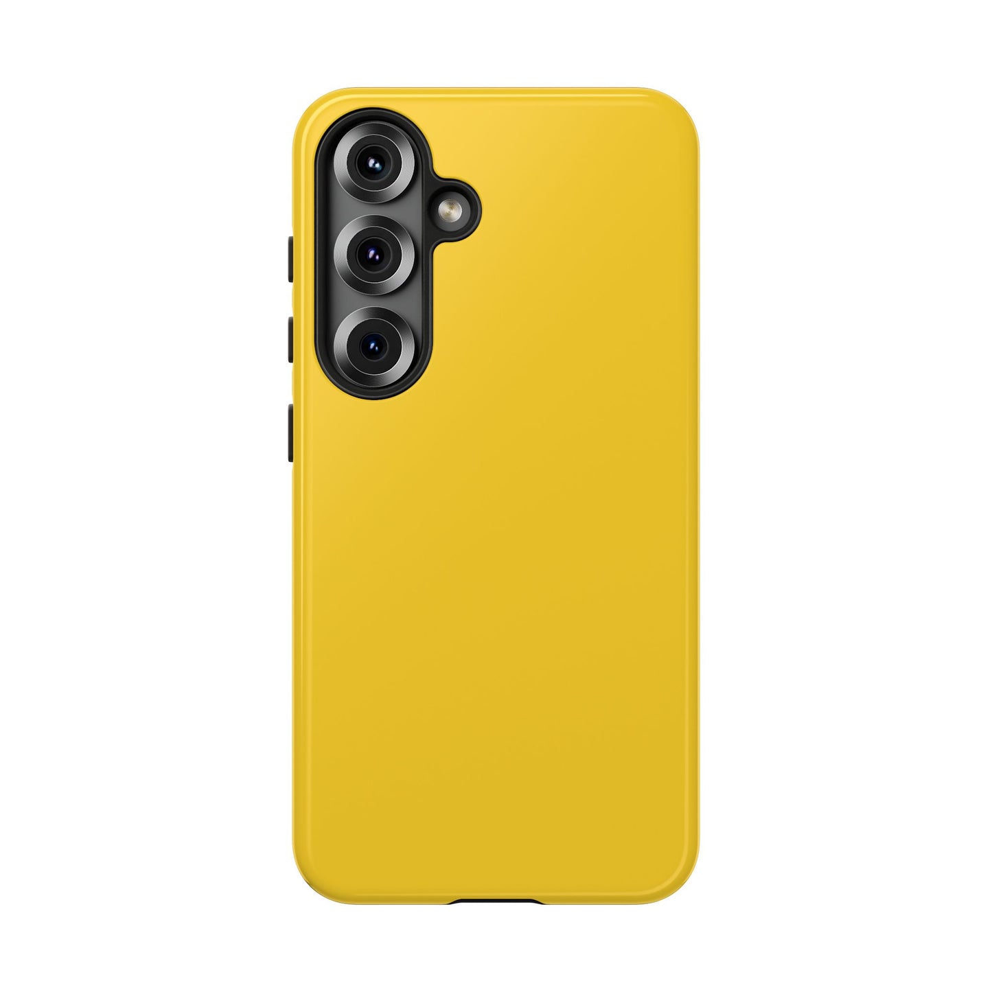 Luscious Yellow: Plain Sunburst-Inspired Color for iPhone, Samsung Galaxy and Google Pixel devices