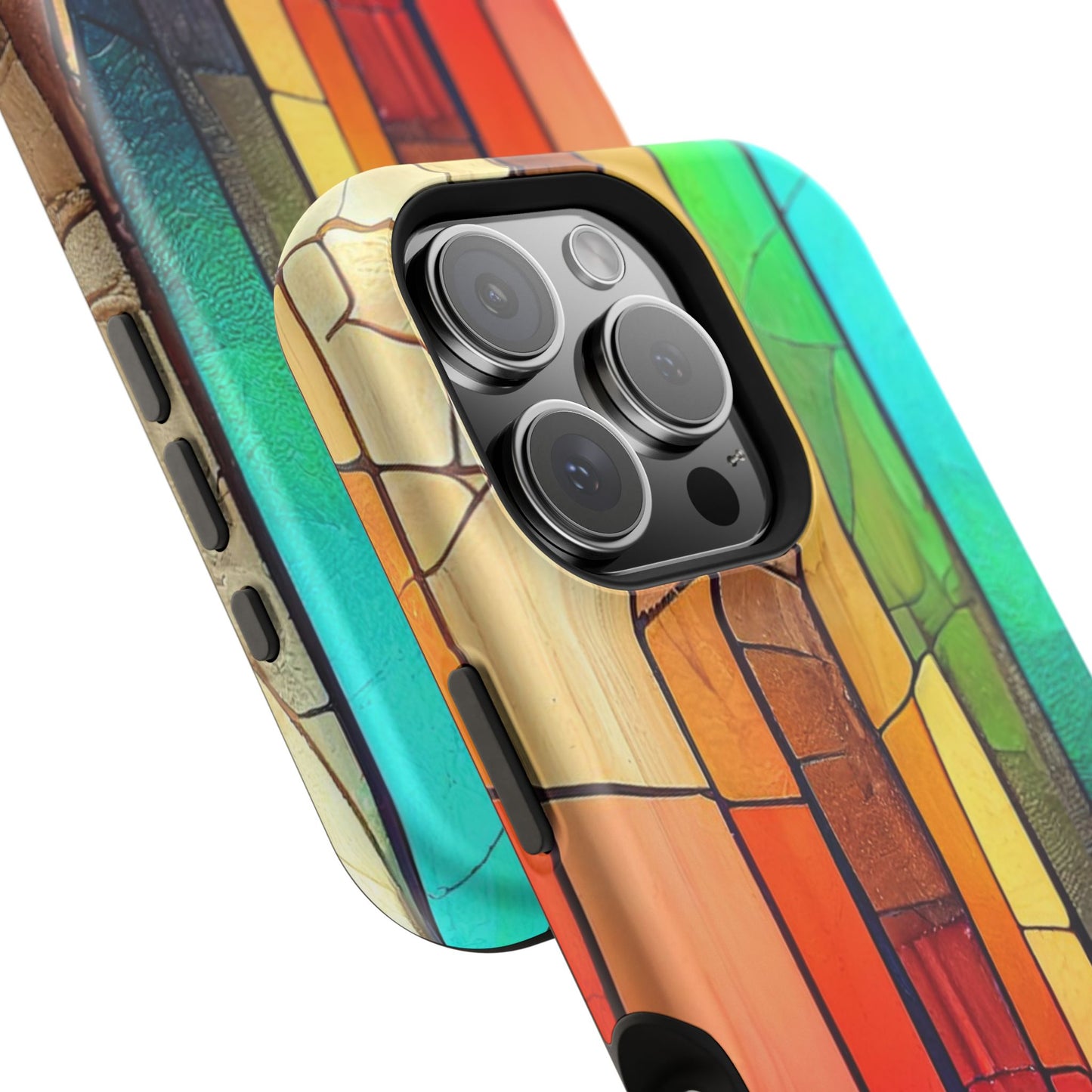 Stained Glass Design MagSafe Case for iPhone