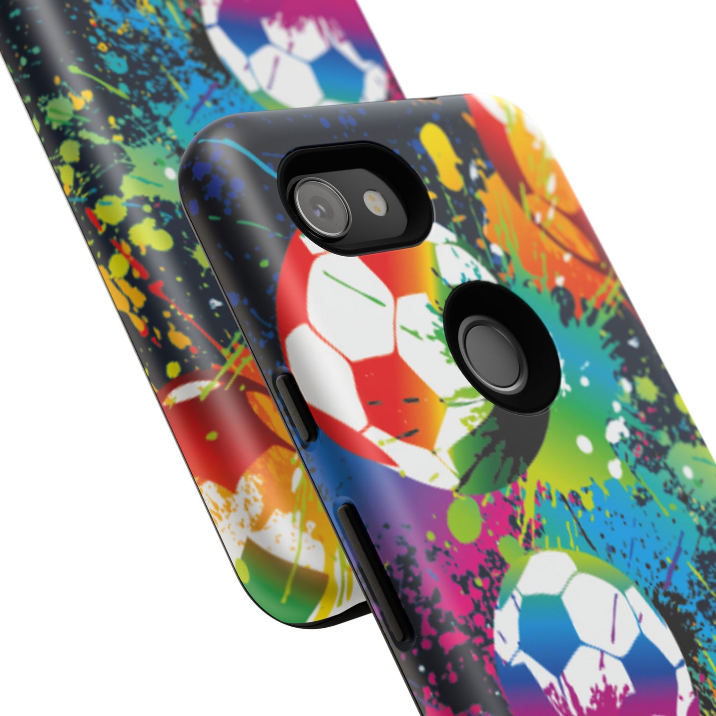 Footballer's Phone Case: Vibrant Case for iPhone, Samsung Galaxy and Google Pixel devices