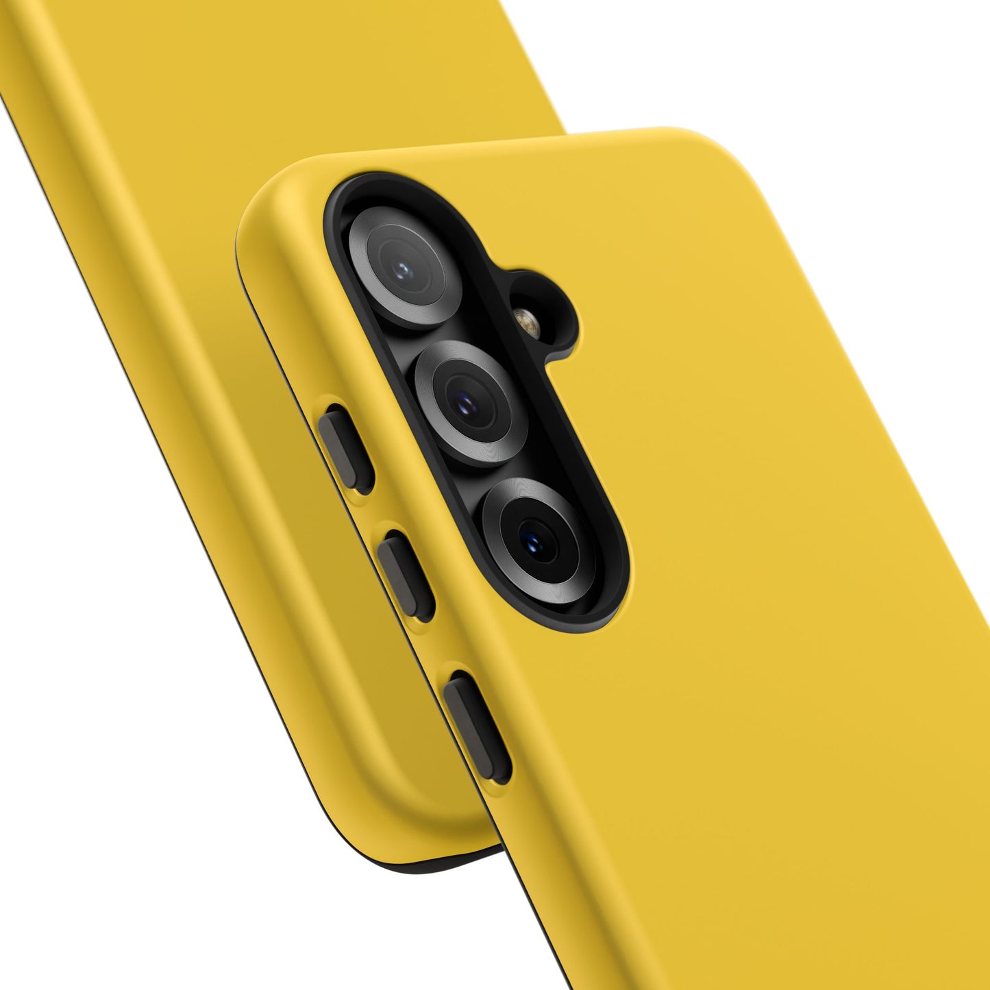 Luscious Yellow: Plain Sunburst-Inspired Color for iPhone, Samsung Galaxy and Google Pixel devices