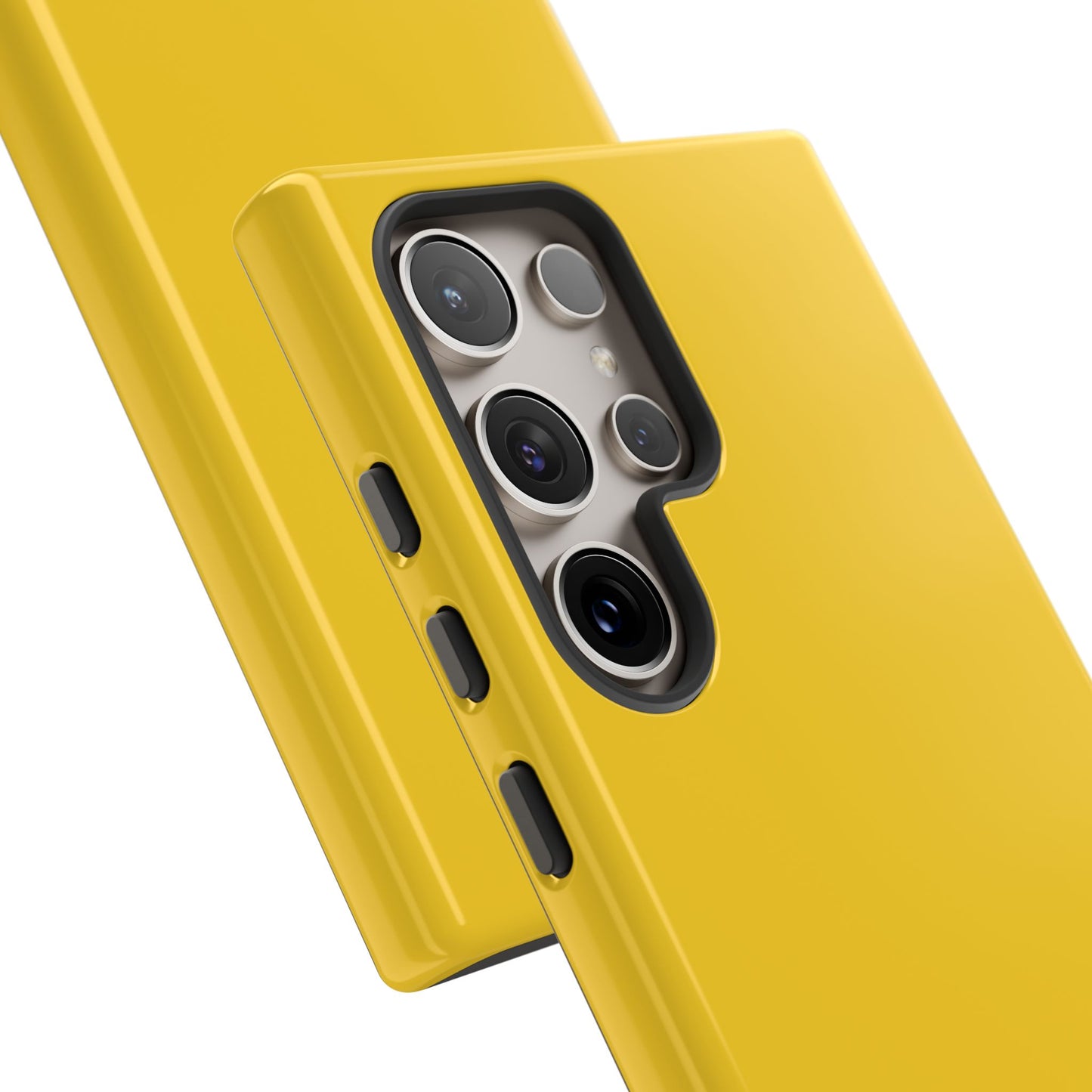 Luscious Yellow: Plain Sunburst-Inspired Color for iPhone, Samsung Galaxy and Google Pixel devices