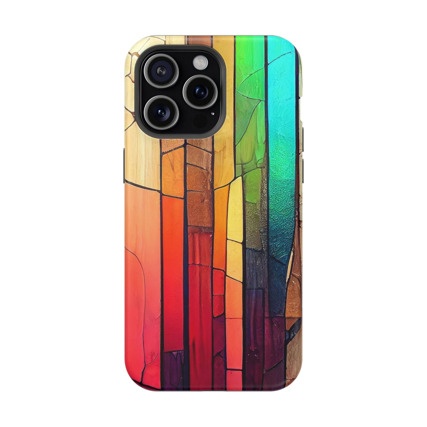 Stained Glass Design MagSafe Case for iPhone