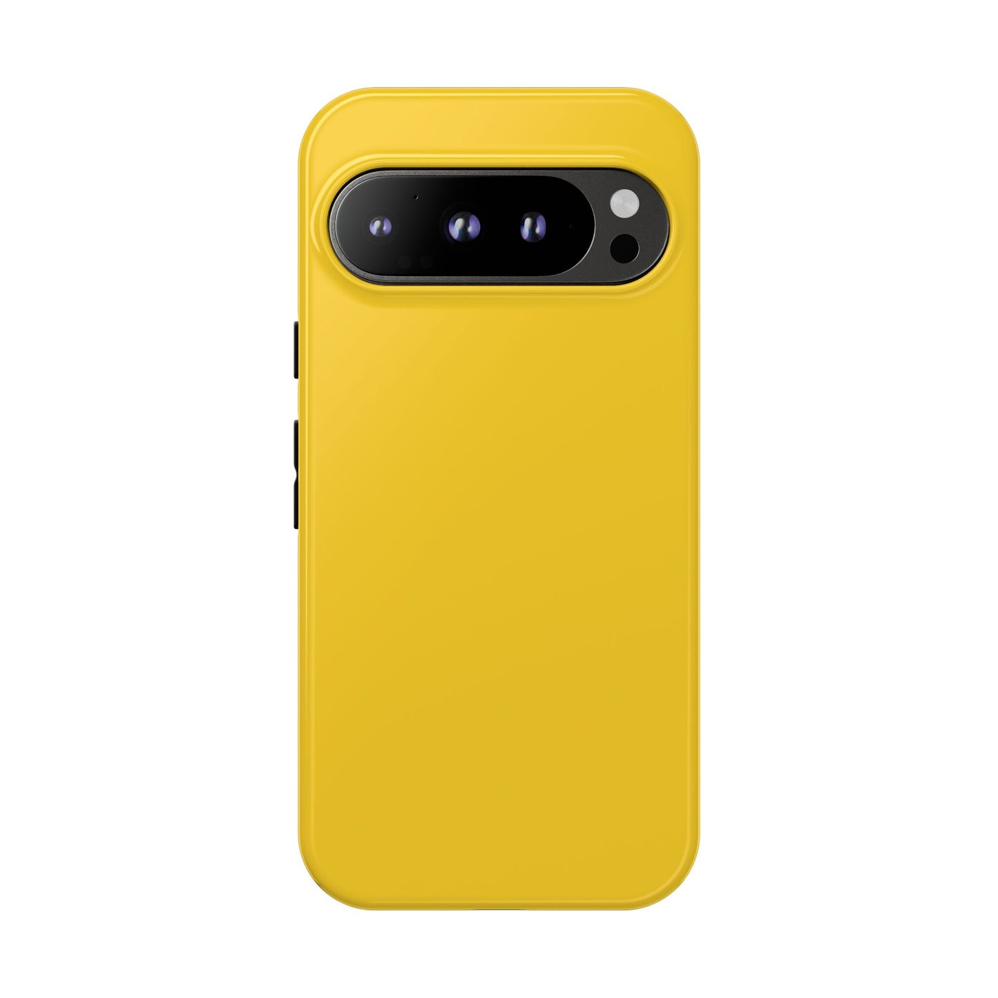 Luscious Yellow: Plain Sunburst-Inspired Color for iPhone, Samsung Galaxy and Google Pixel devices