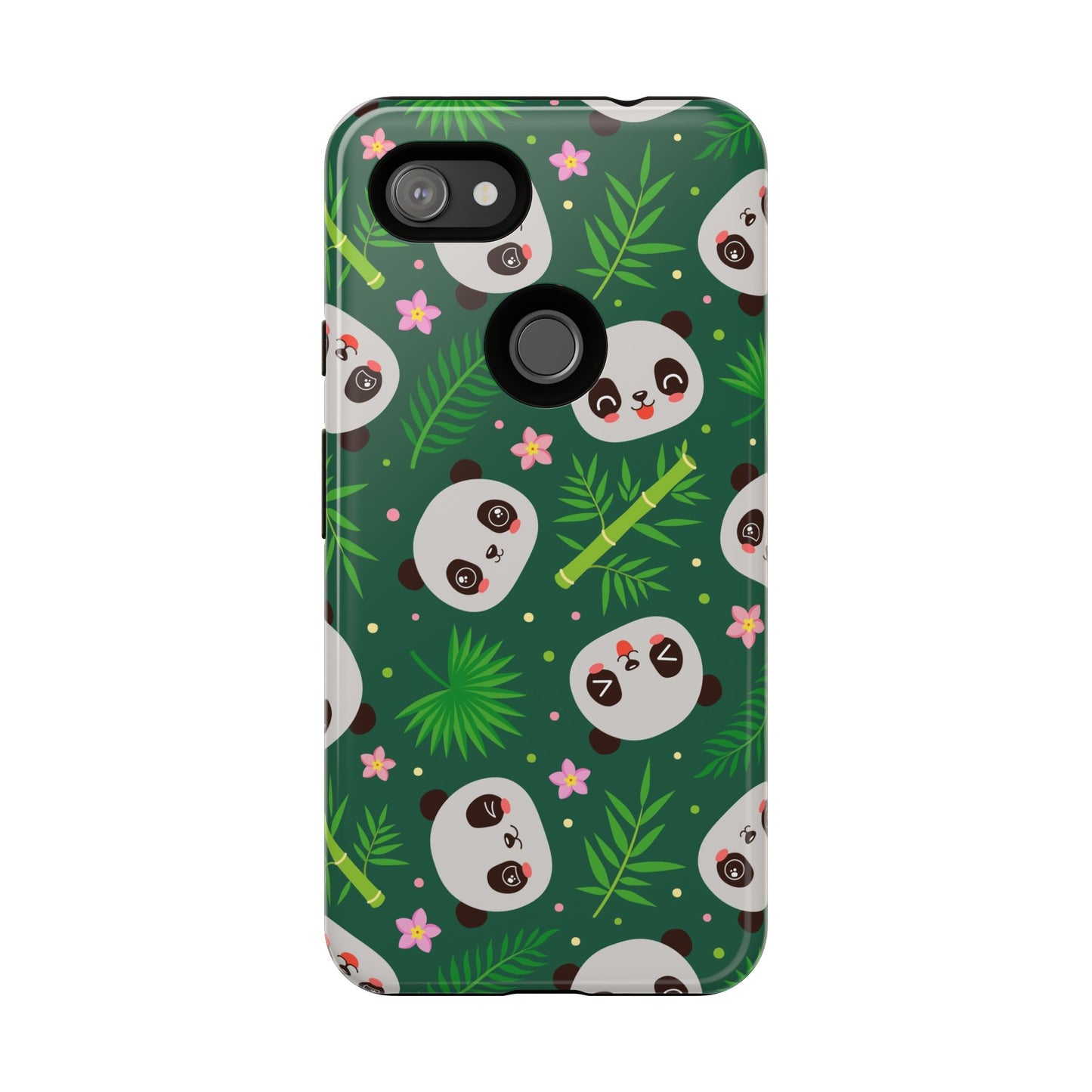 Cute Panda: Tough Case for iPhone, Samsung Galaxy and Google Pixel devices