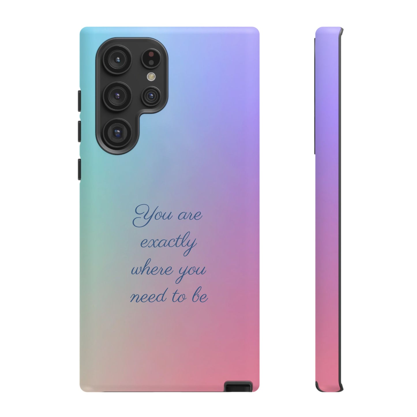 You are exactly where you need to be: Tough Case for iPhone, Samsung Galaxy and Google Pixel
