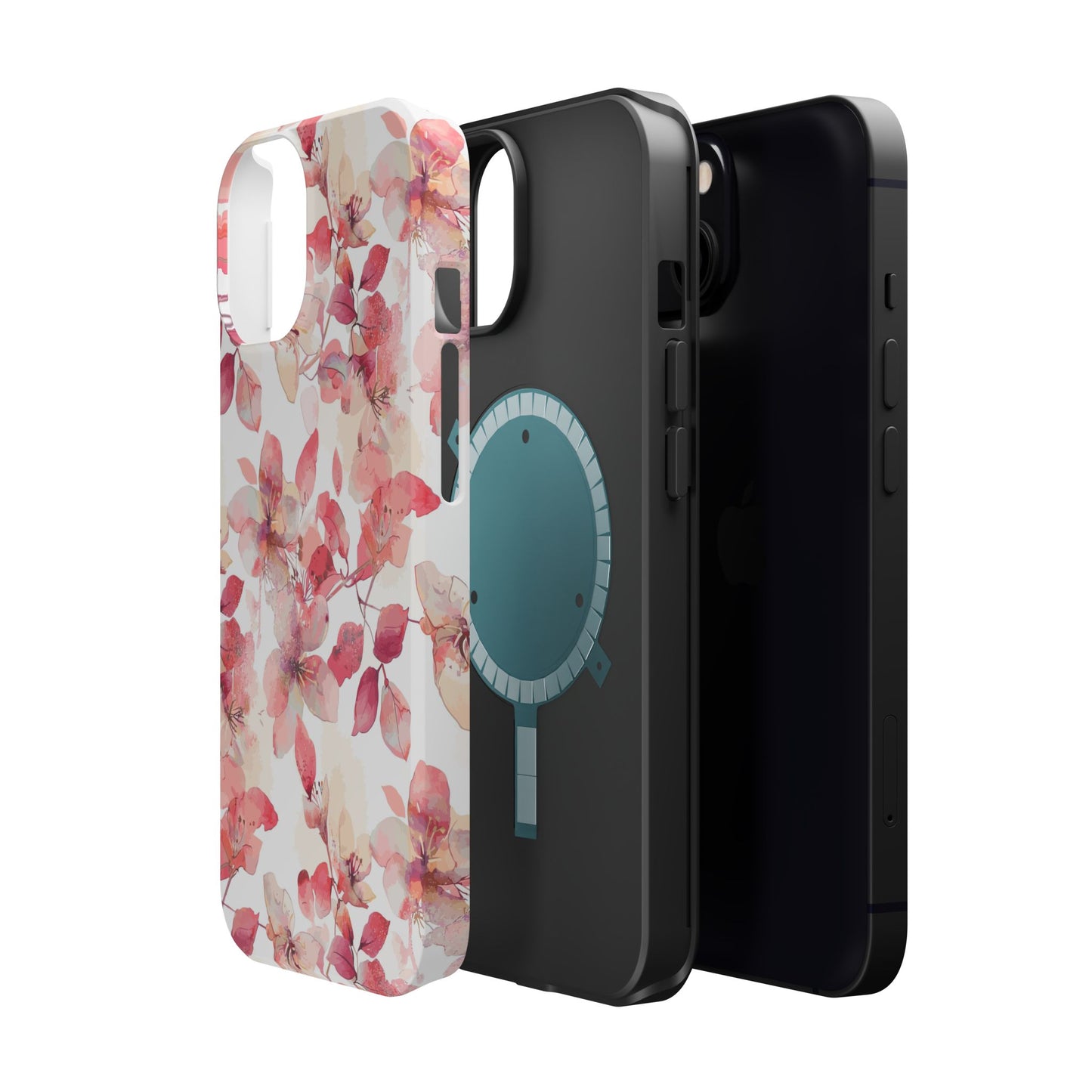 Watercolor Flowers: MagSafe case for iPhone