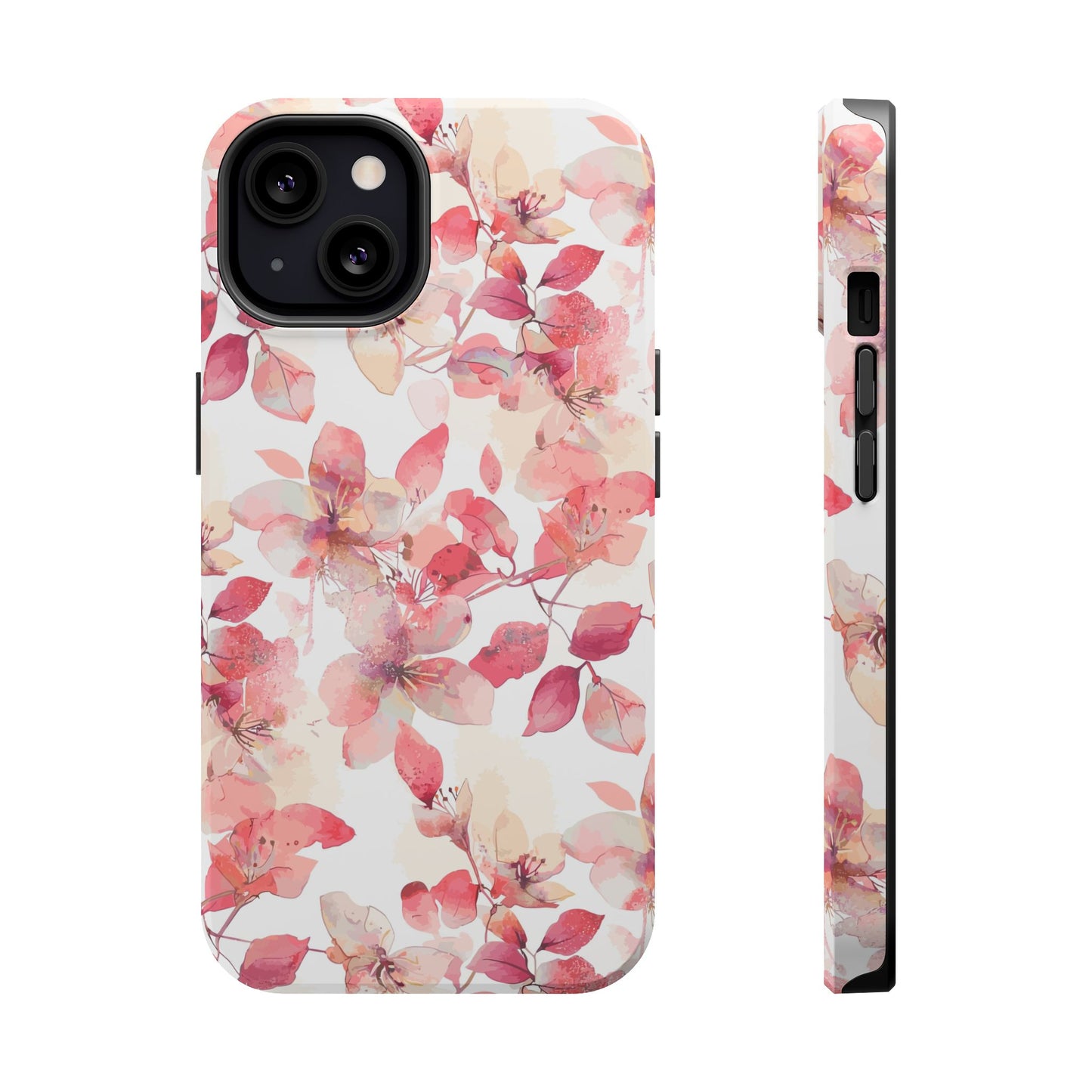 Watercolor Flowers: MagSafe case for iPhone