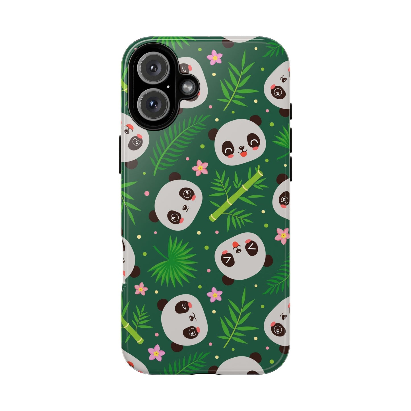 Cute Panda: Tough Case for iPhone, Samsung Galaxy and Google Pixel devices