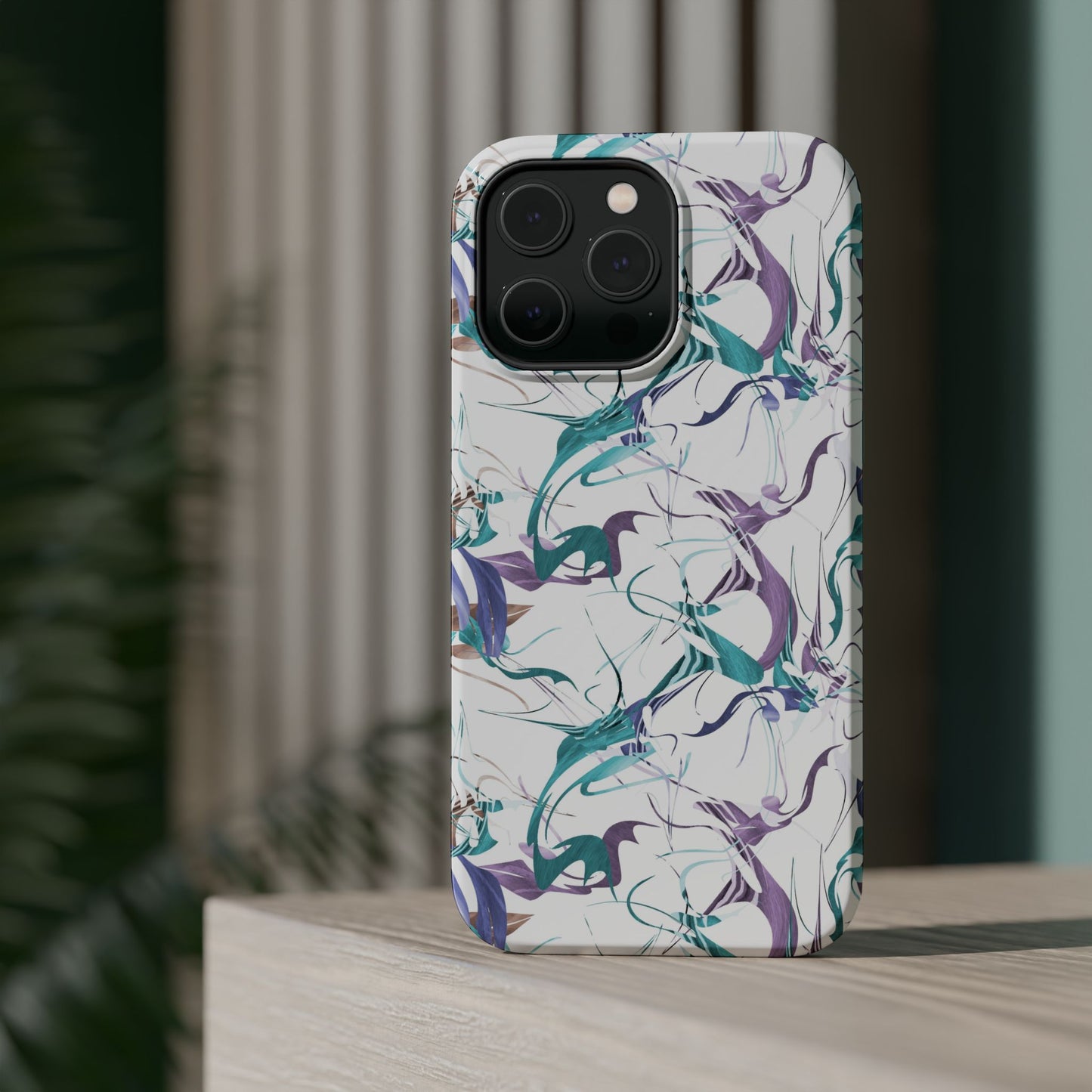Vector (MagSafe version): Abstract Elegant Phone Case for iPhone, Samsung Galaxy and Google Pixel devices