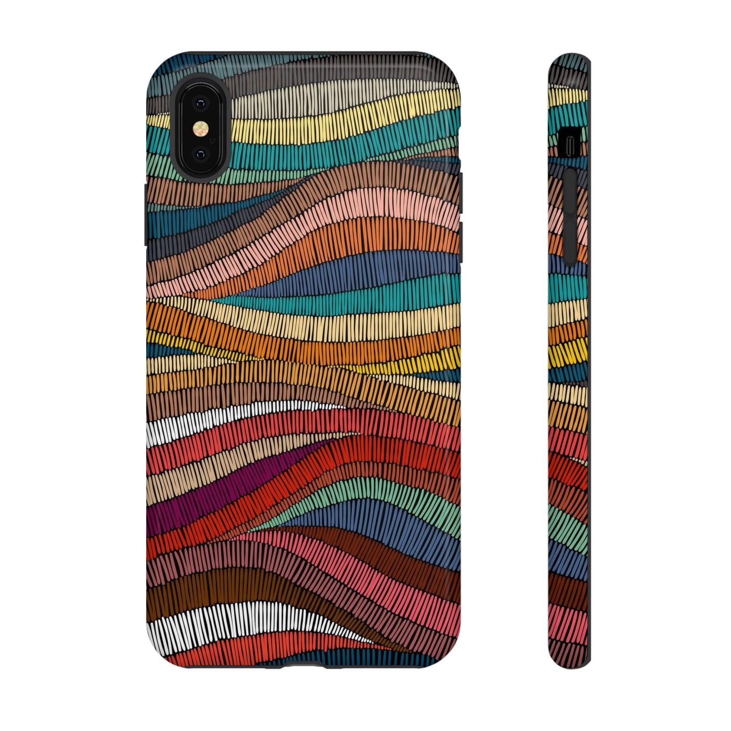 Threaded Harmony: Tapestry-inspired Phone Case for iPhone, Samsung Galaxy and Google Pixel devices