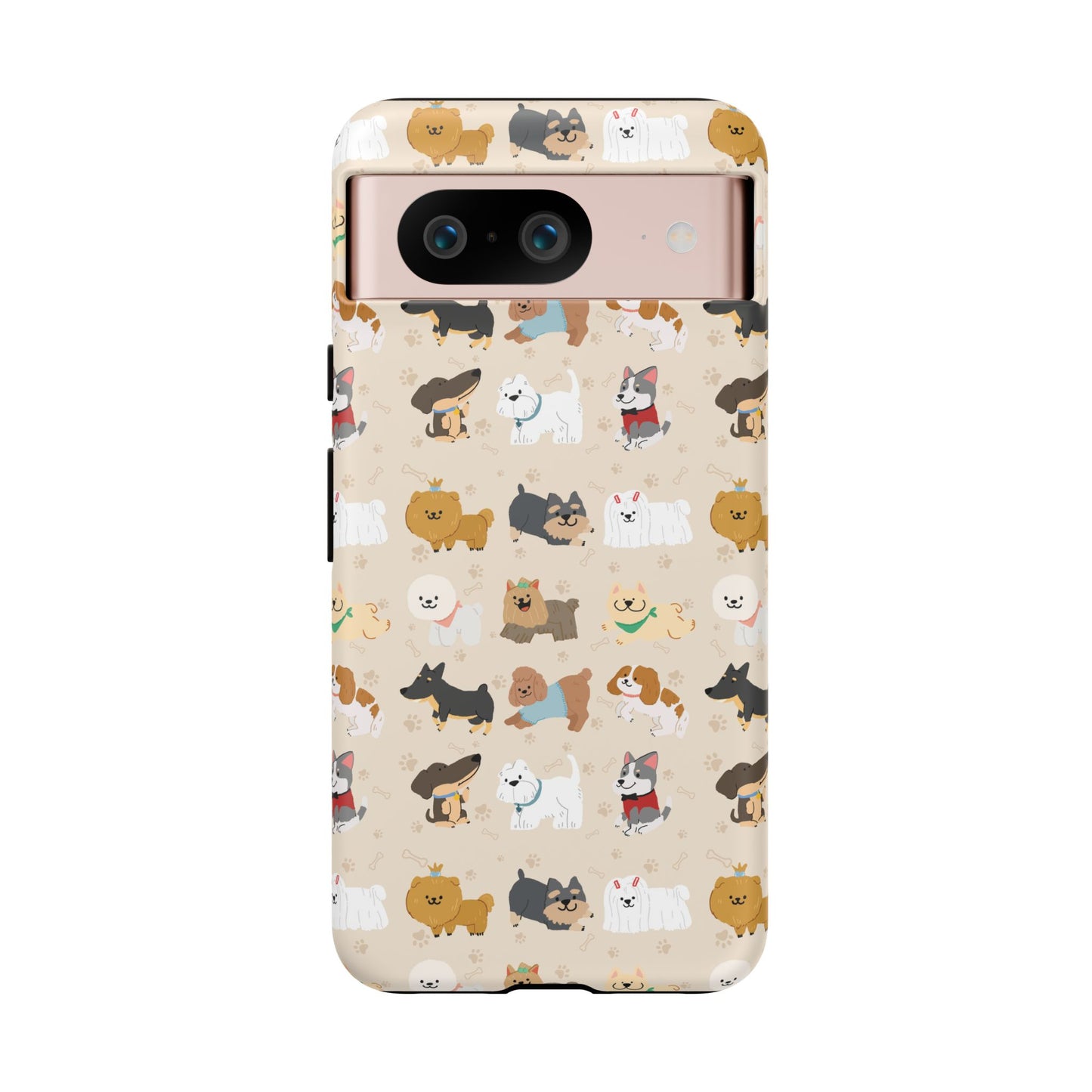 Cute Dogs: Tough Case for iPhone, Samsung Galaxy and Google Pixel devices