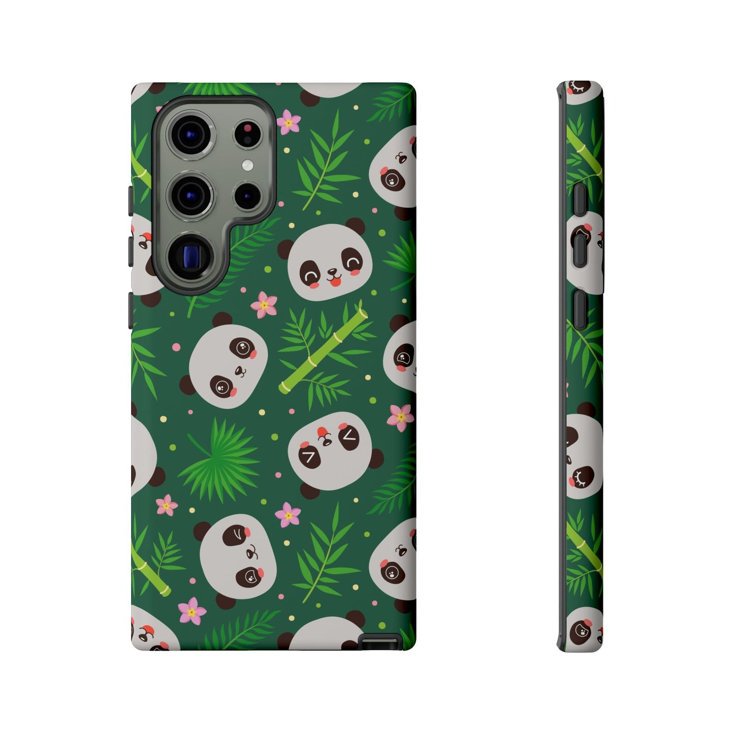 Cute Panda: Tough Case for iPhone, Samsung Galaxy and Google Pixel devices