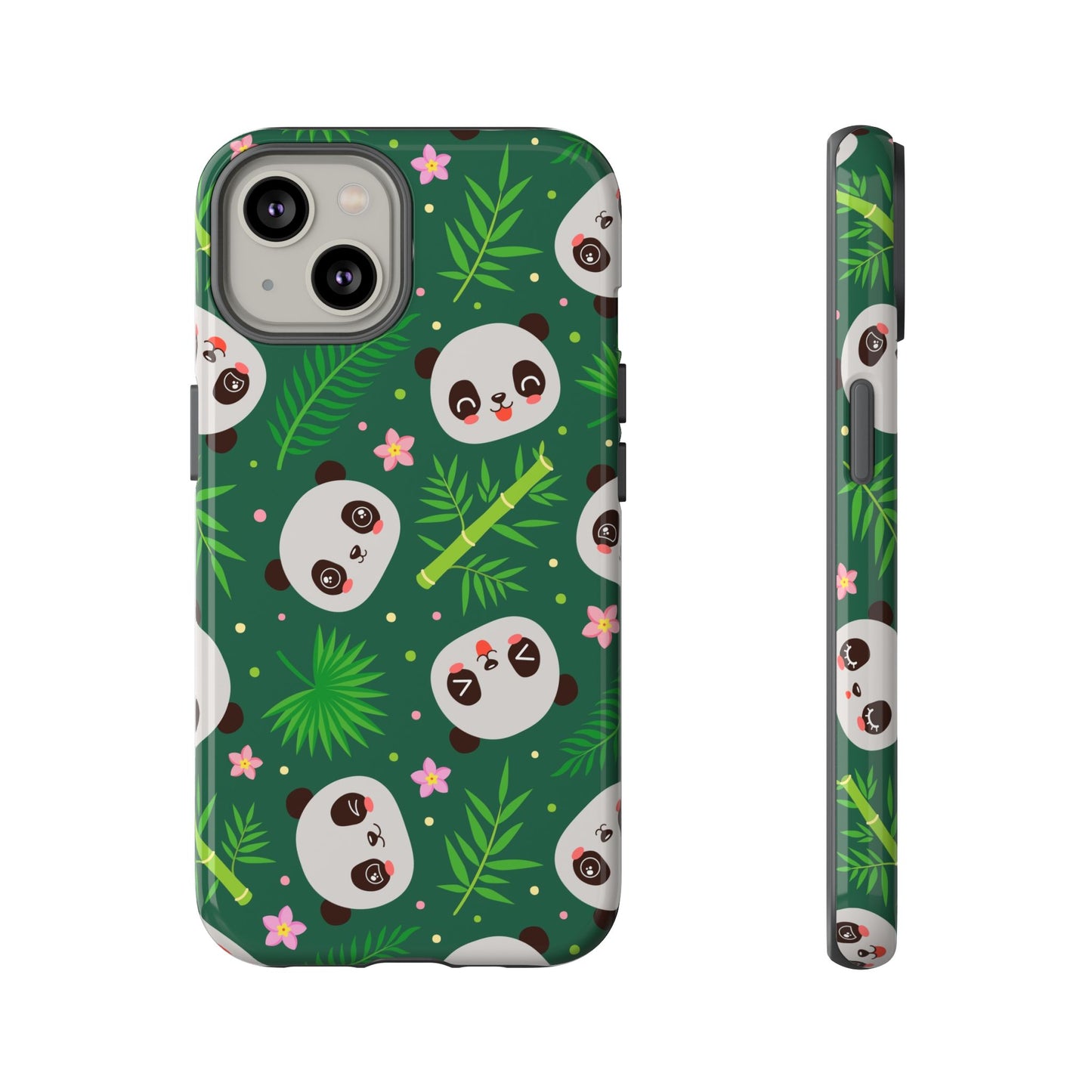 Cute Panda: Tough Case for iPhone, Samsung Galaxy and Google Pixel devices