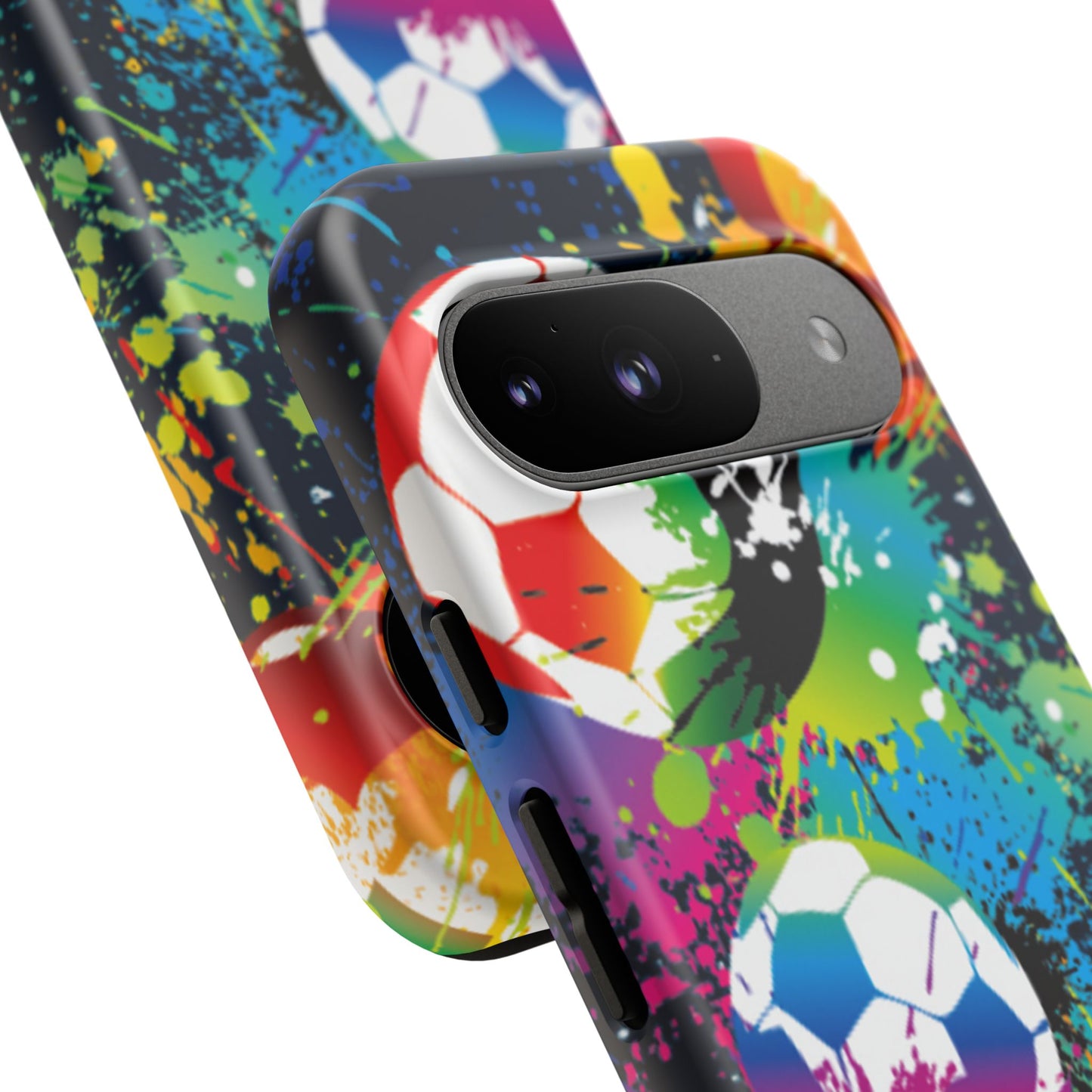 Footballer's Phone Case: Vibrant Case for iPhone, Samsung Galaxy and Google Pixel devices