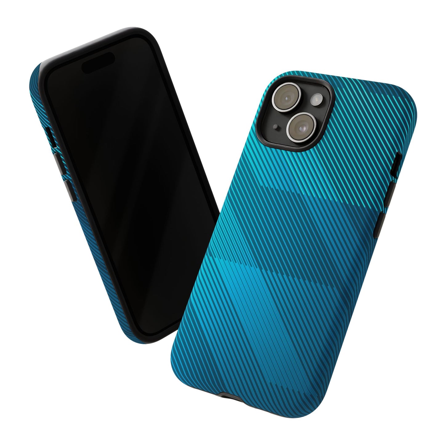 Blue Elegance: Tough Case for iPhone, Samsung Galaxy and Google Pixel devices