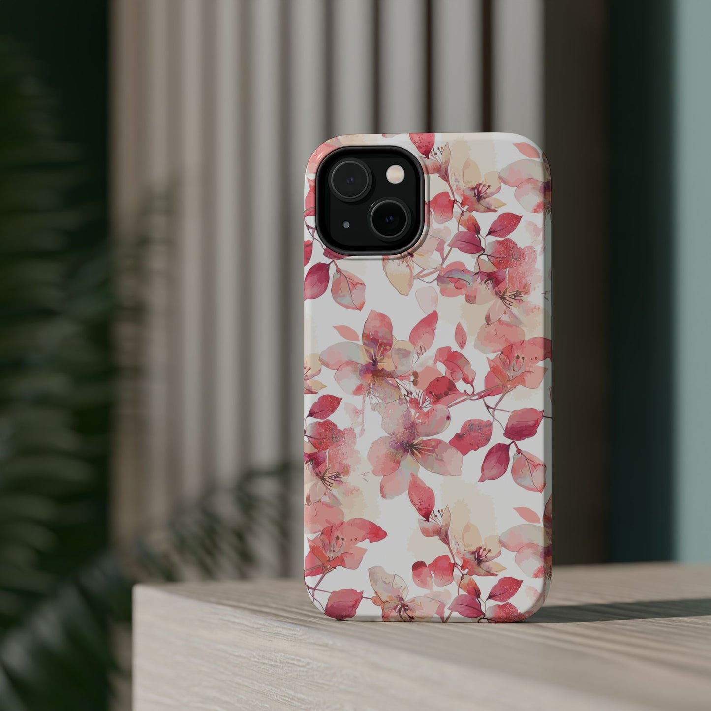 Watercolor Flowers: MagSafe case for iPhone