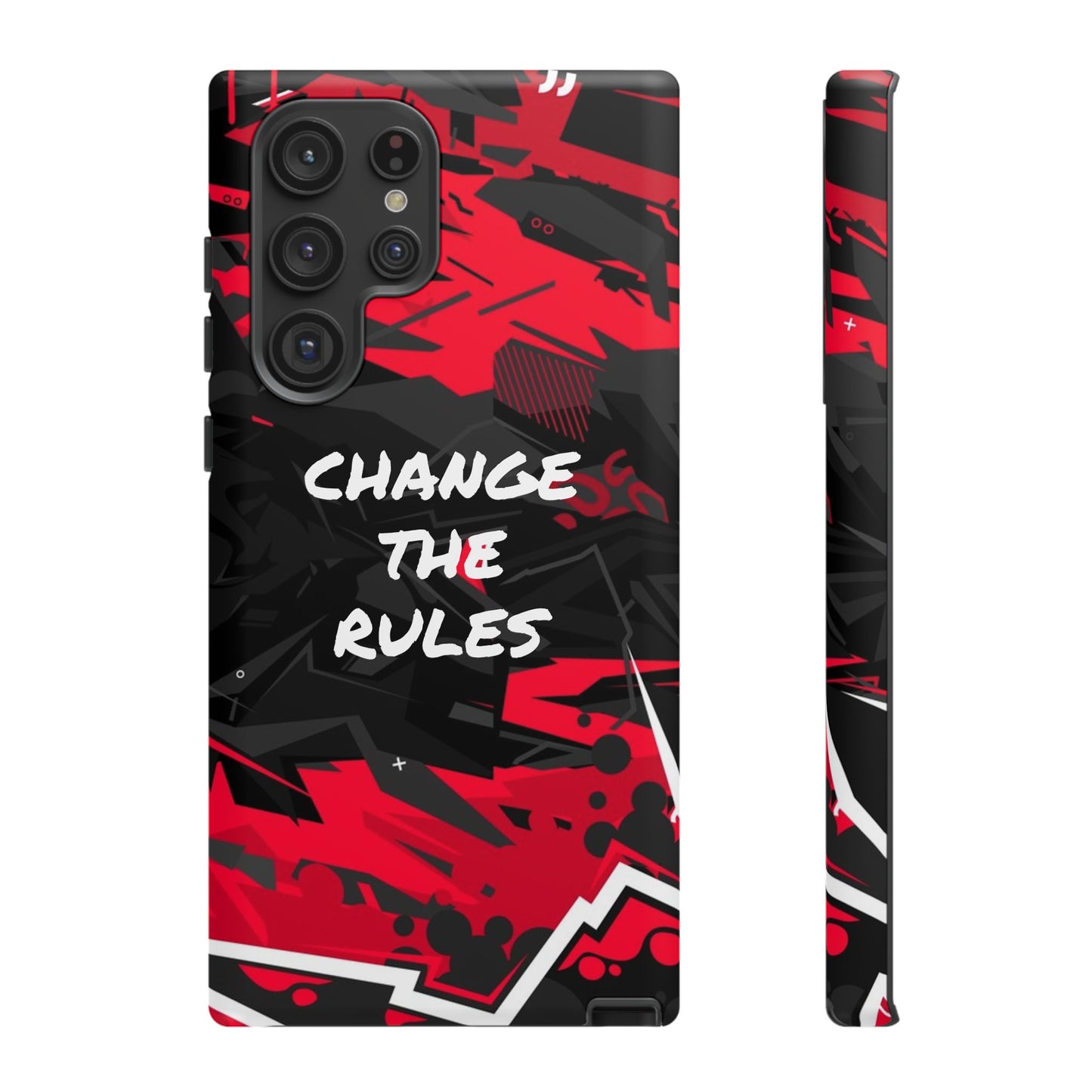 Verander de regels: stevige hoes voor iPhone-, Galaxy- en Pixel-apparaten