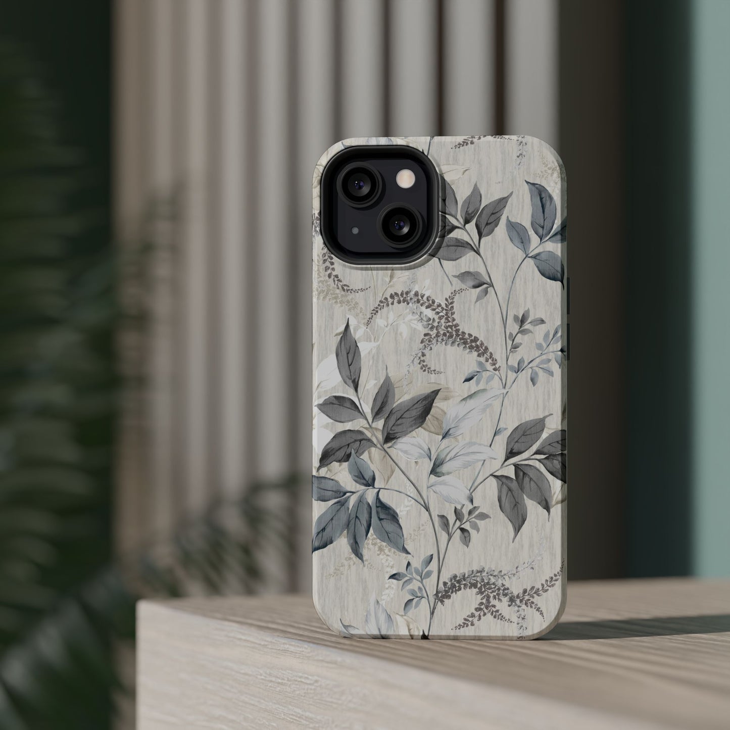 Luxury Leaves (MagSafe version): Artistic case for iPhone, Samsung Galaxy and Google Pixel