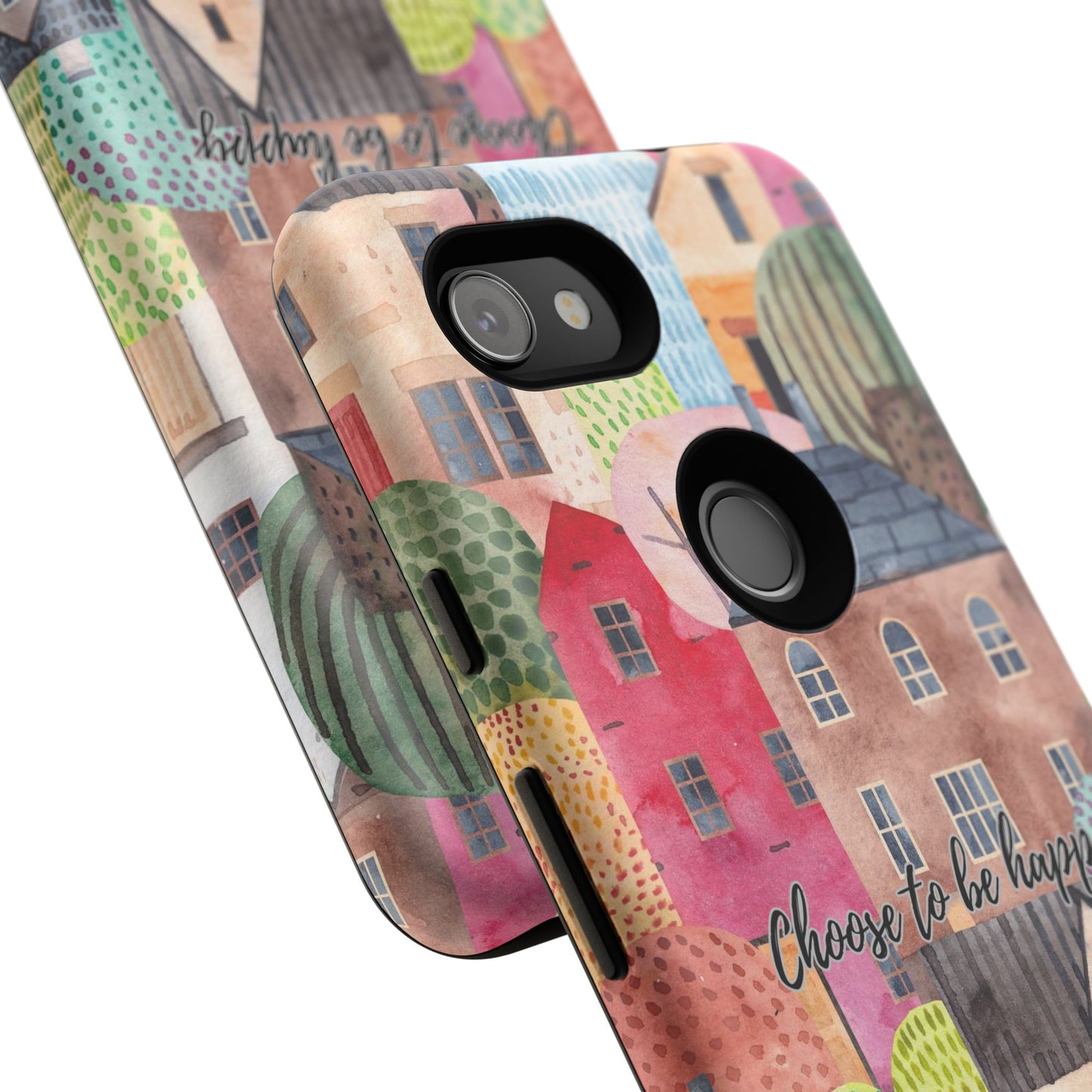 Choose to be Happy: Inspiring Case for iPhone, Samsung Galaxy and Google Pixel devices