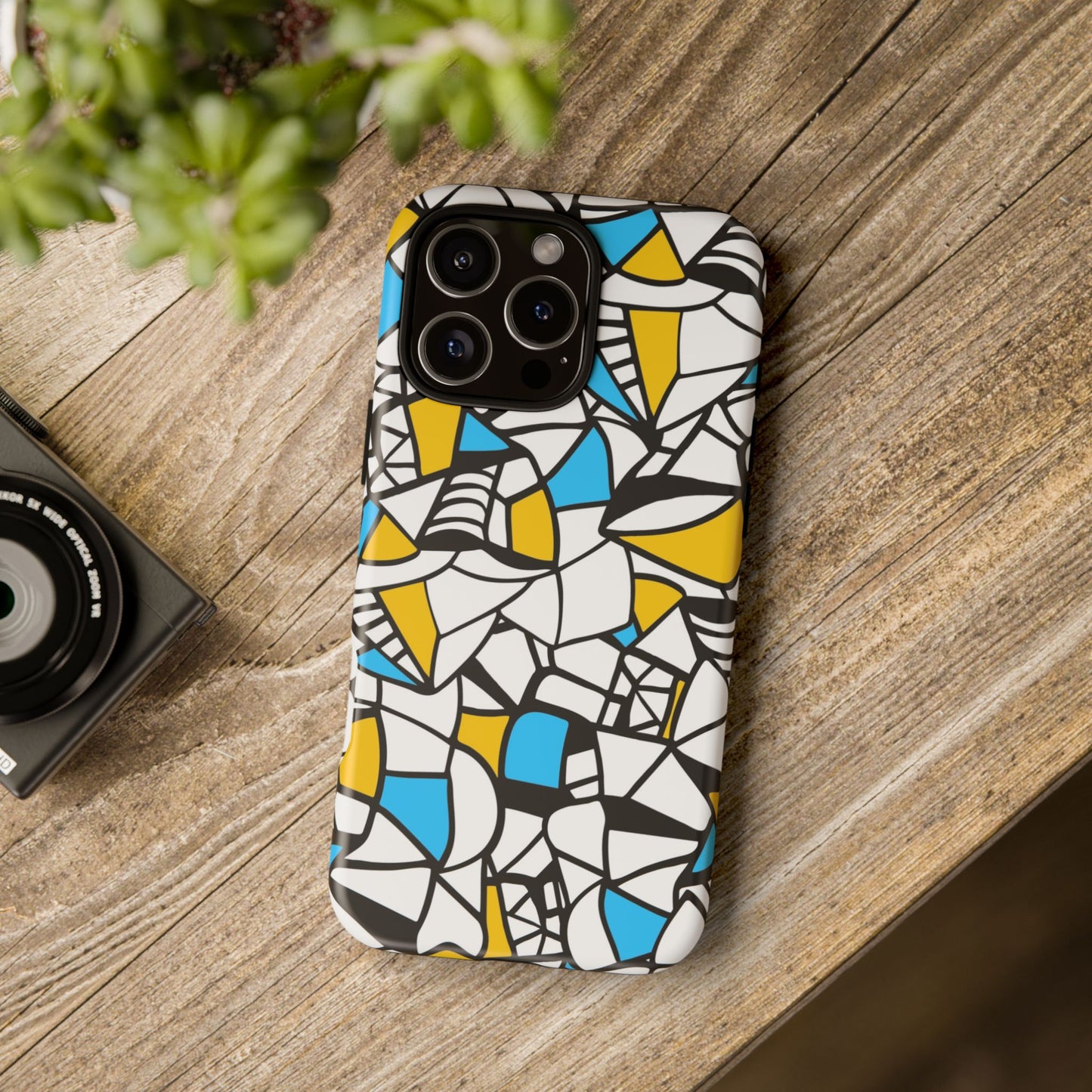 Abstract Graffiti: Stevige hoesjes voor iPhone, Galaxy en Pixel-apparaten
