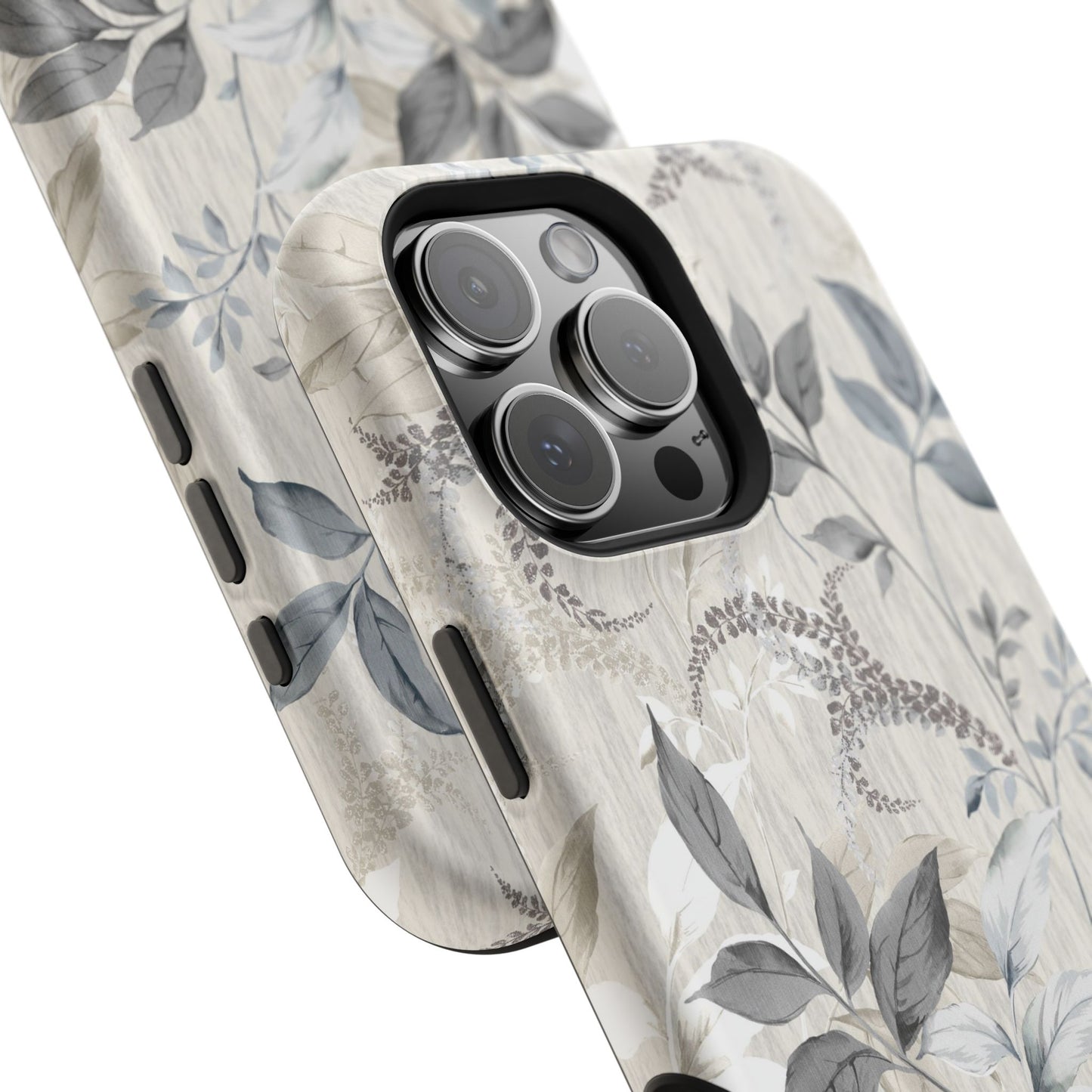 Luxury Leaves (MagSafe version): Artistic case for iPhone, Samsung Galaxy and Google Pixel