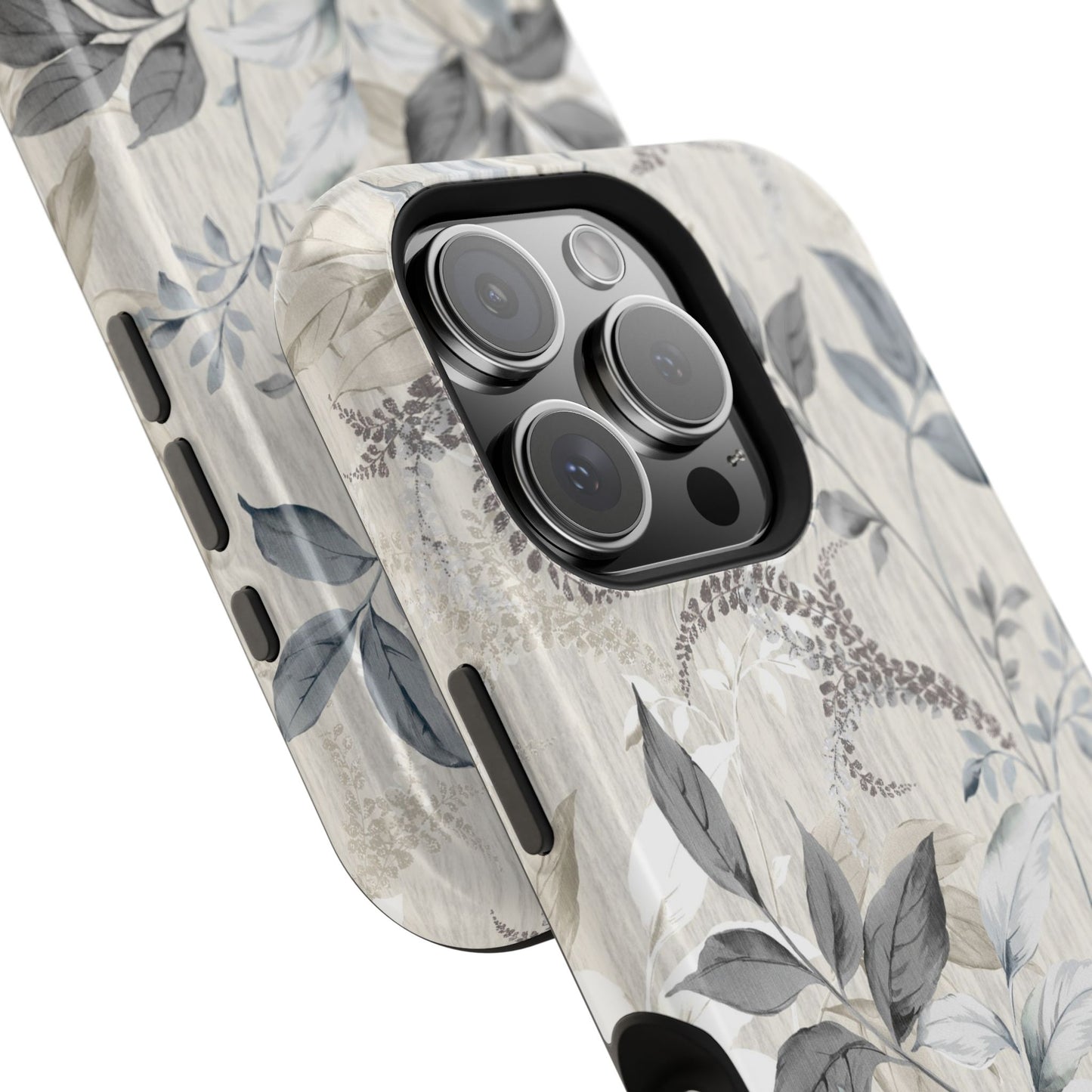 Luxury Leaves (MagSafe version): Artistic case for iPhone, Samsung Galaxy and Google Pixel