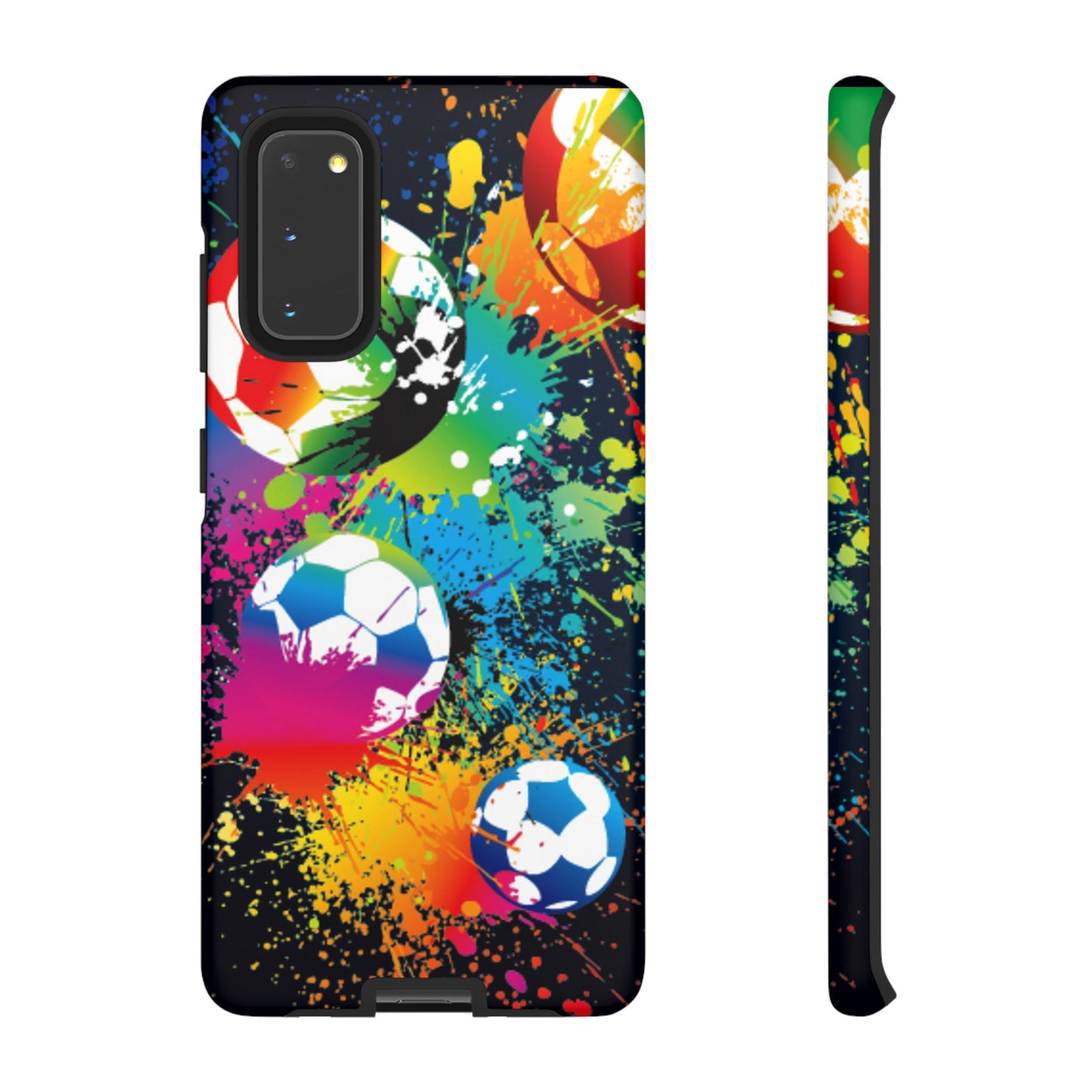 Footballer's Phone Case: Vibrant Case for iPhone, Samsung Galaxy and Google Pixel devices