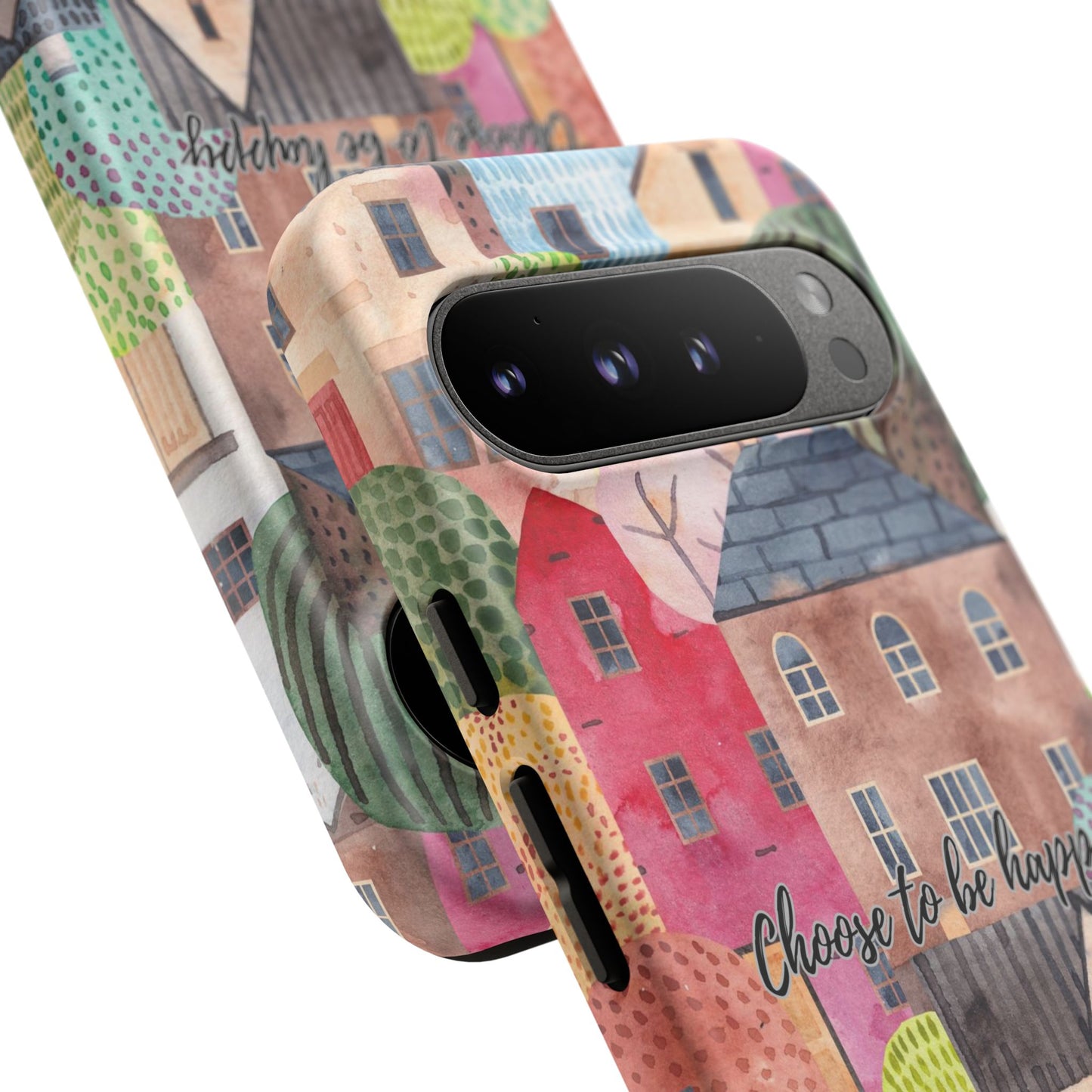 Choose to be Happy: Inspiring Case for iPhone, Samsung Galaxy and Google Pixel devices