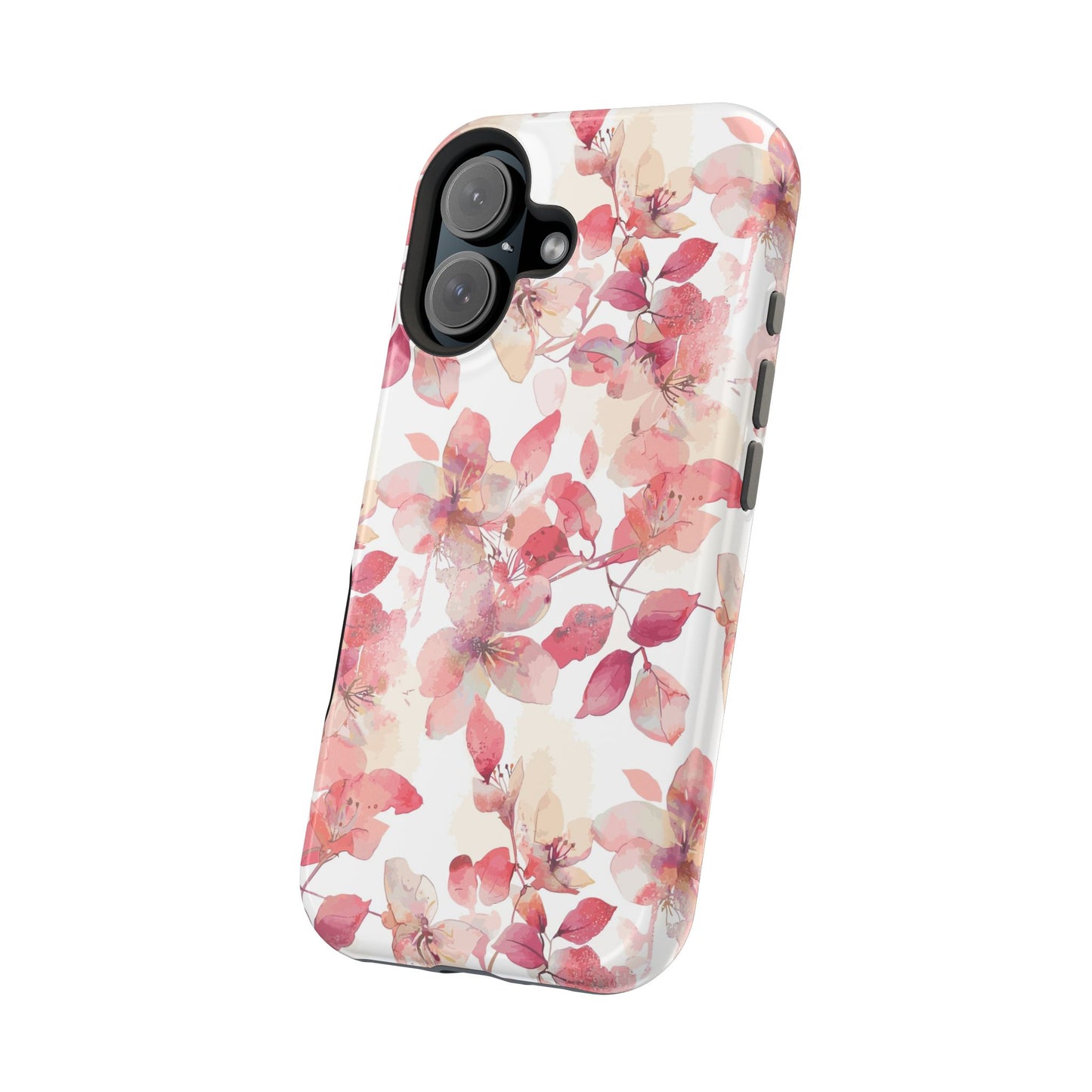 Watercolor Flowers: MagSafe case for iPhone