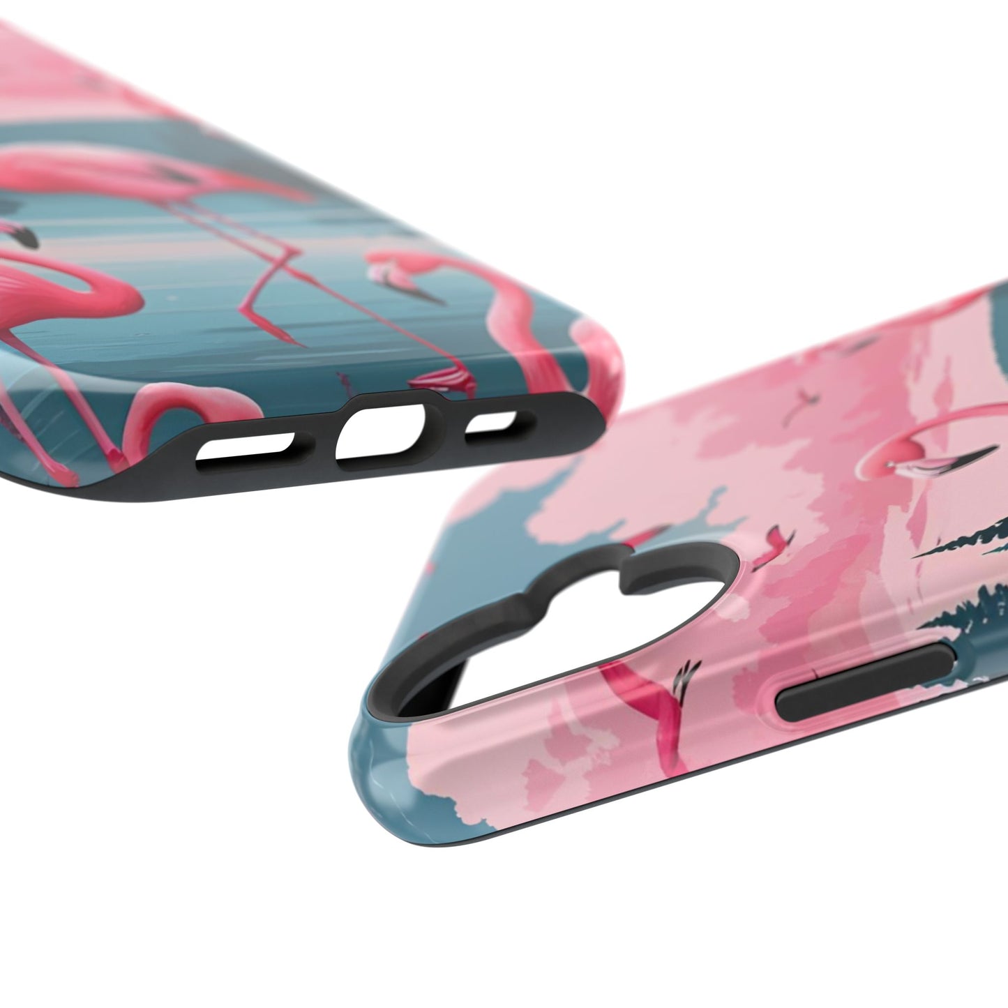 Velvet Skies Flamingo Case MagSafe phone case for Apple iPhone