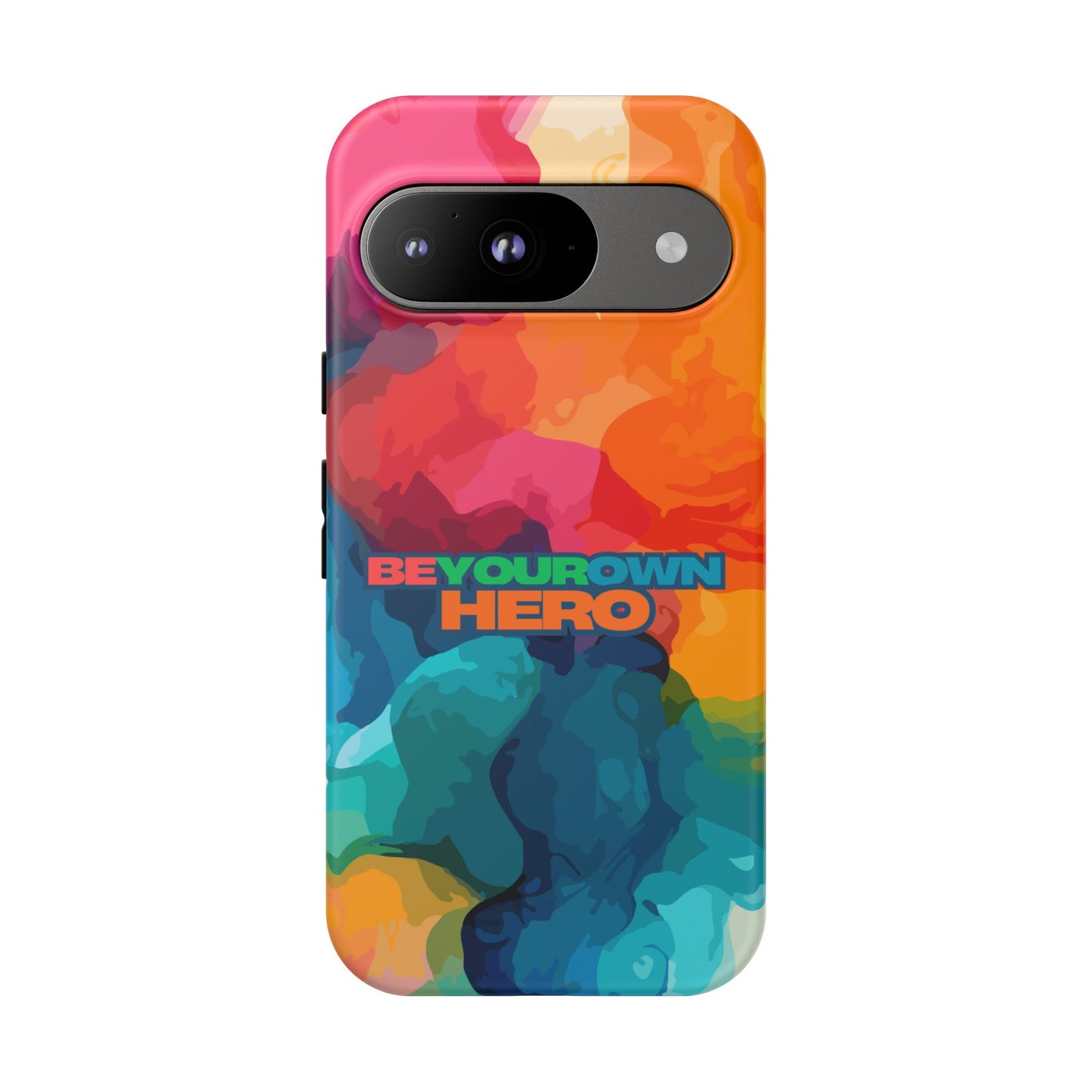 Be Your Own Hero: Tough Case for iPhone, Samsung Galaxy and Google Pixel