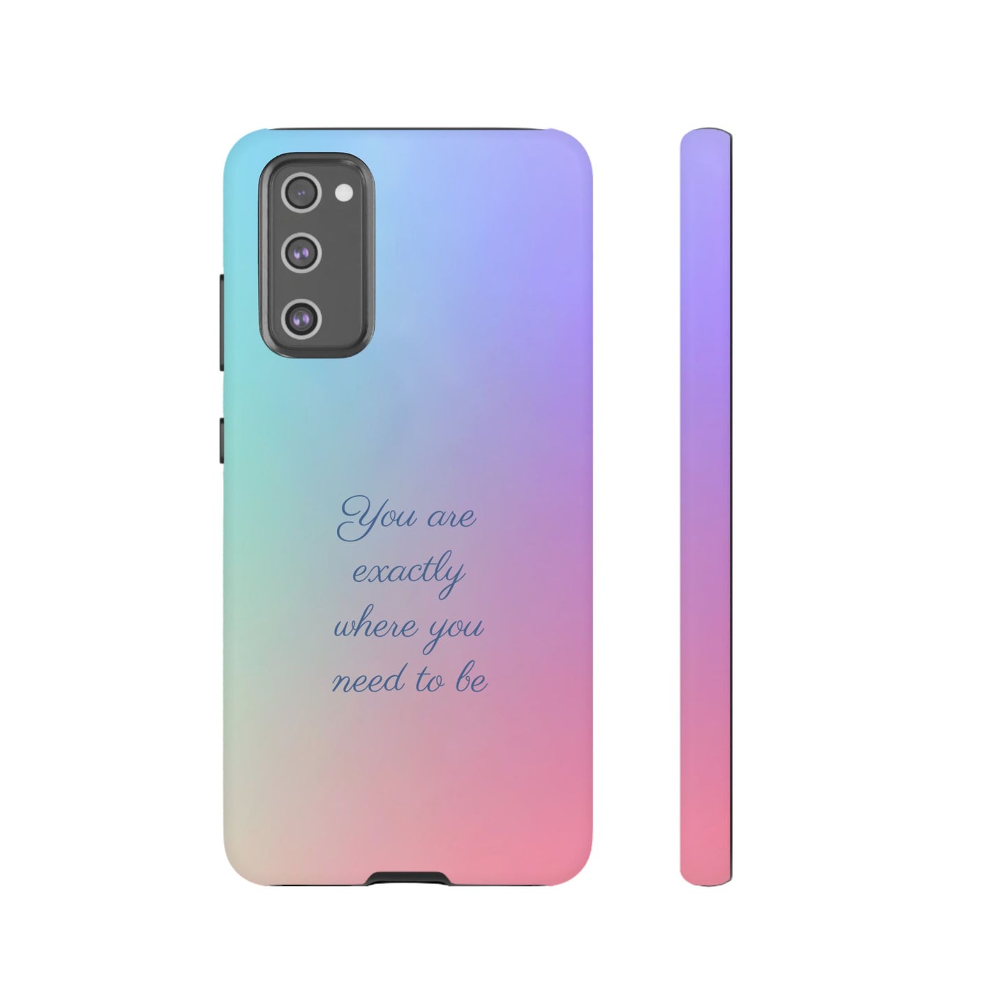 You are exactly where you need to be: Tough Case for iPhone, Samsung Galaxy and Google Pixel