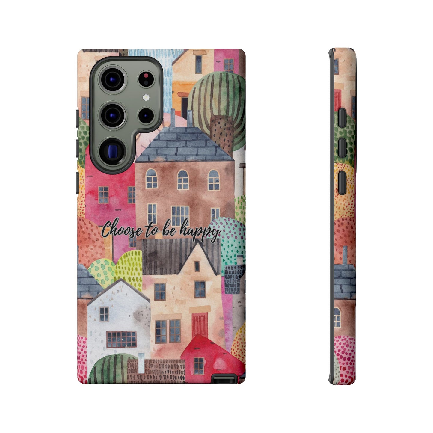 Choose to be Happy: Inspiring Case for iPhone, Samsung Galaxy and Google Pixel devices