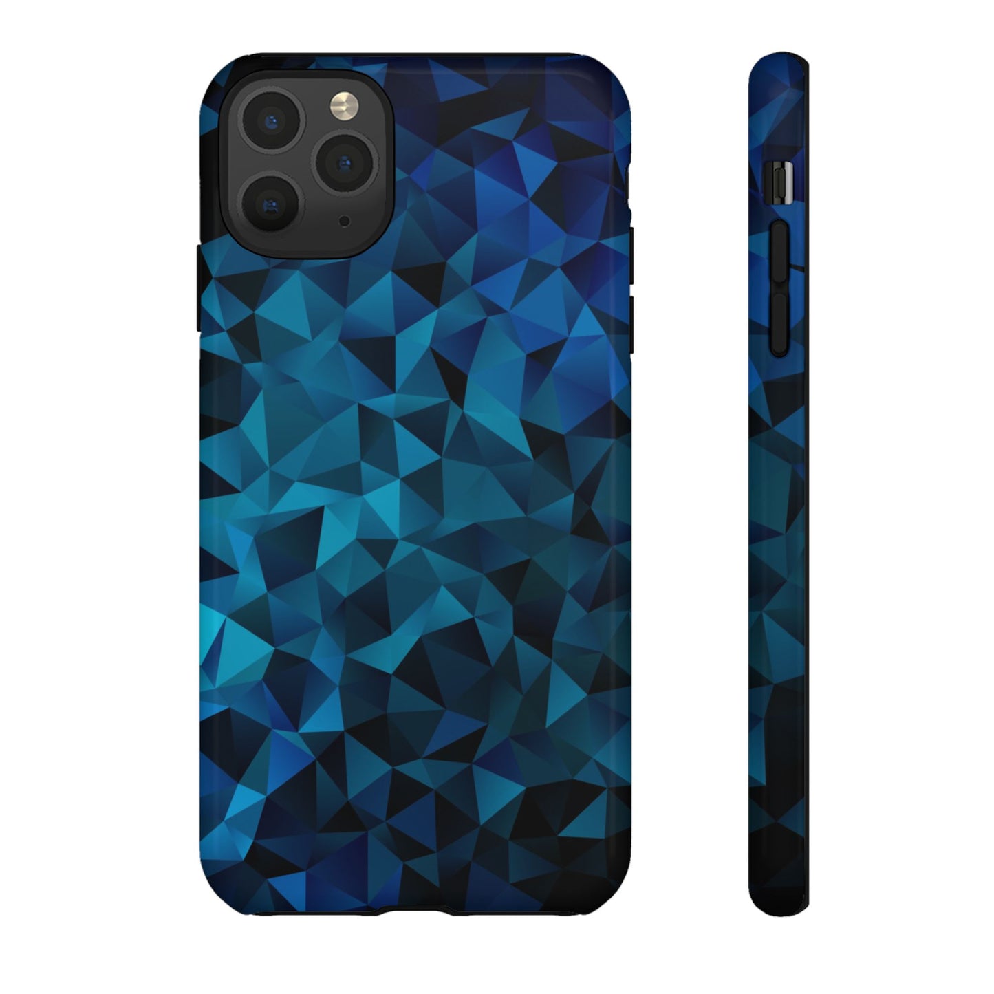 Blue Diamonds: Phone Case with Elegant Prints for iPhone, Samsung Galaxy and Google Pixel devices