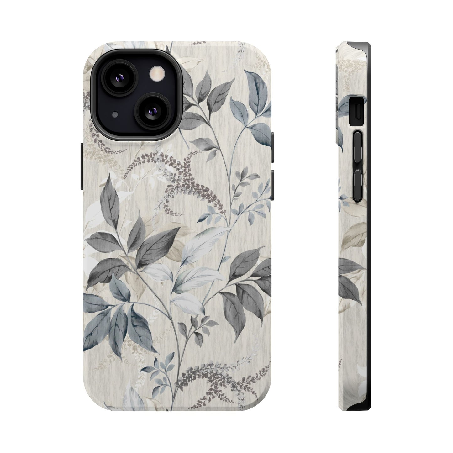 Luxury Leaves (MagSafe version): Artistic case for iPhone, Samsung Galaxy and Google Pixel