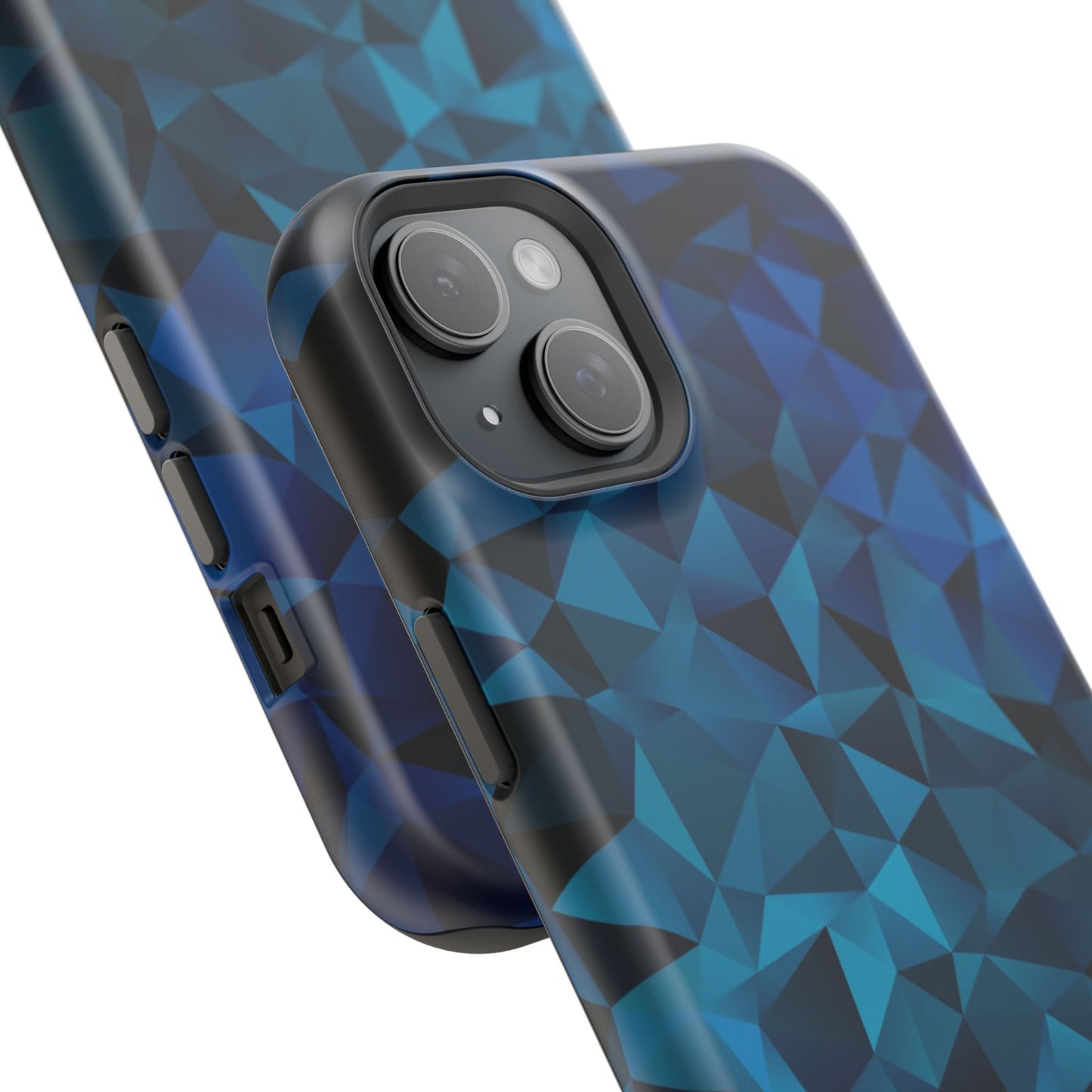Blue Diamonds (MagSafe version): Elegant phone case for iPhone